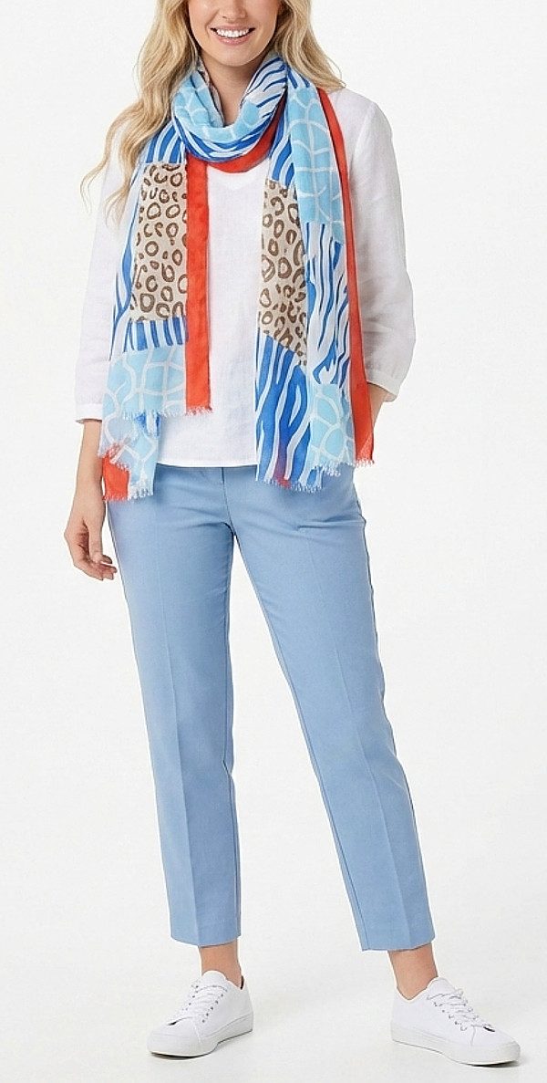dy_mode XXL-Schal Großer Schal in Tierdruck Muster für Damen Tuch Bunter Modeschal XXL, Tierdruck Muster