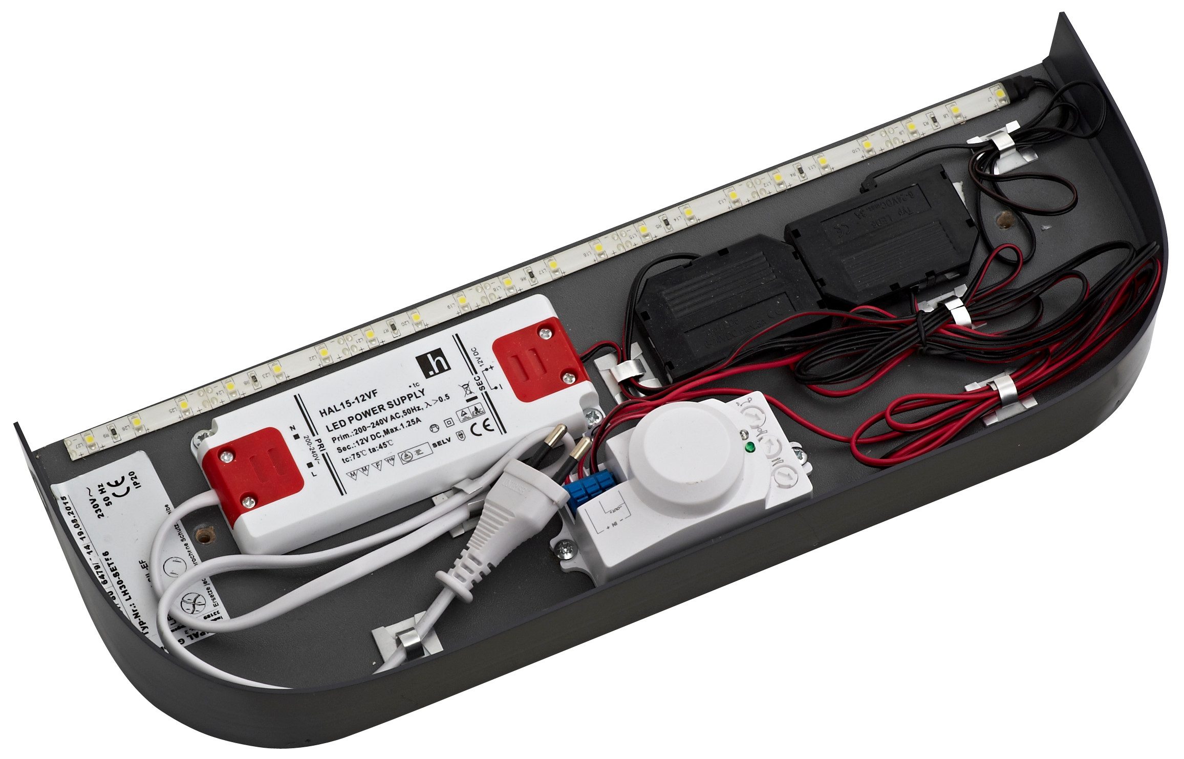 Saphir LED Einbauleuchte, LED fest integriert, Kaltweiß