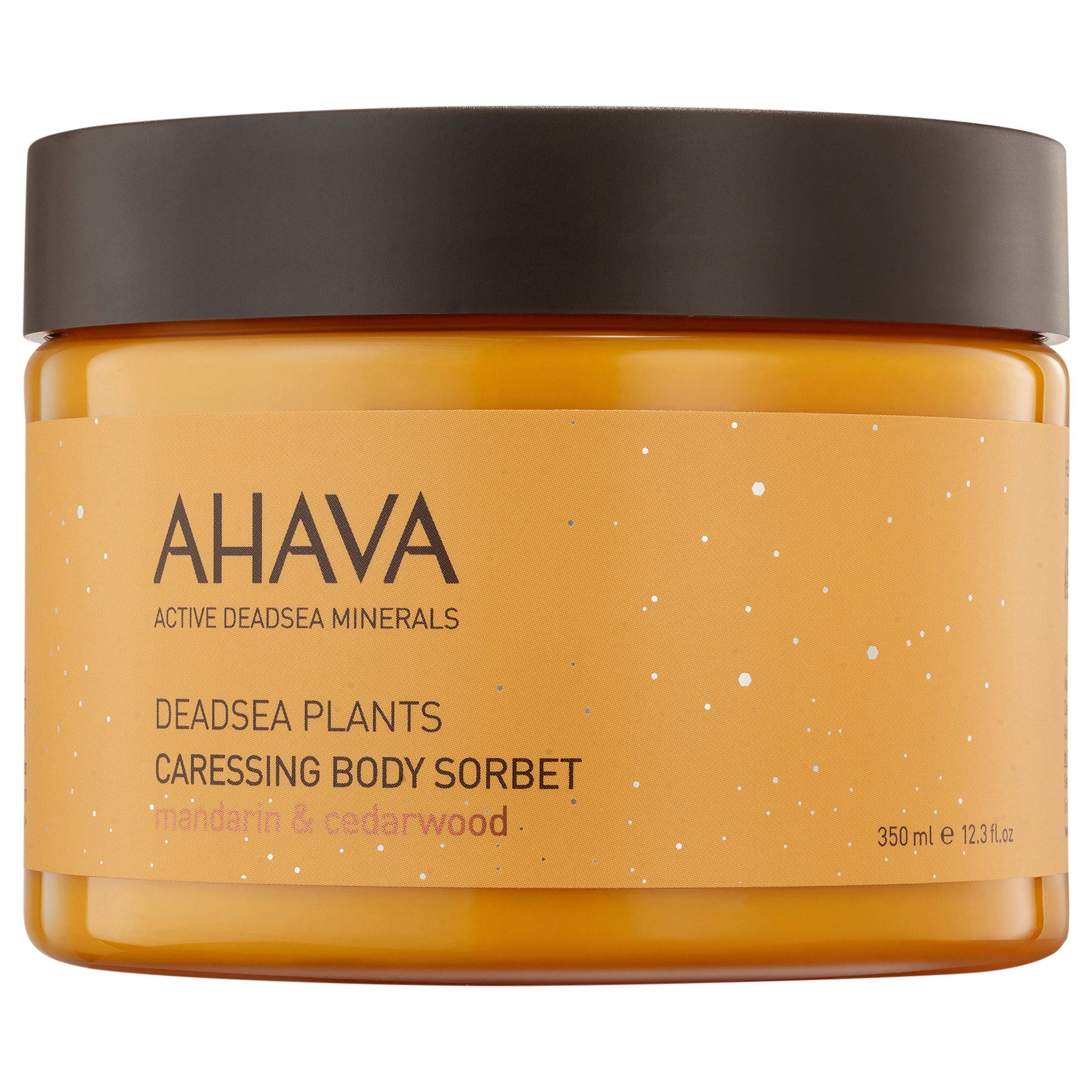 AHAVA Bodylotion CARESSING BODY SORBET MANDARIN & CEDARWOOD, mit patentiertem Osmoter™, schnell einziehend