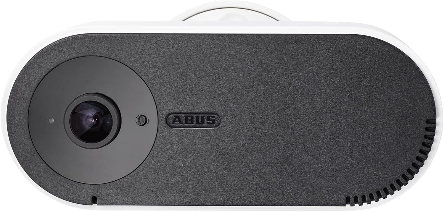 ABUS Überwachungskamera PPIC31020 WLAN Privacy Innen-Kamera mit Privatsphäre-Modus, 1 Stück (Überwachungskamera mit 180-Grad-Blickwinkel, Bewegungserkennung, App)