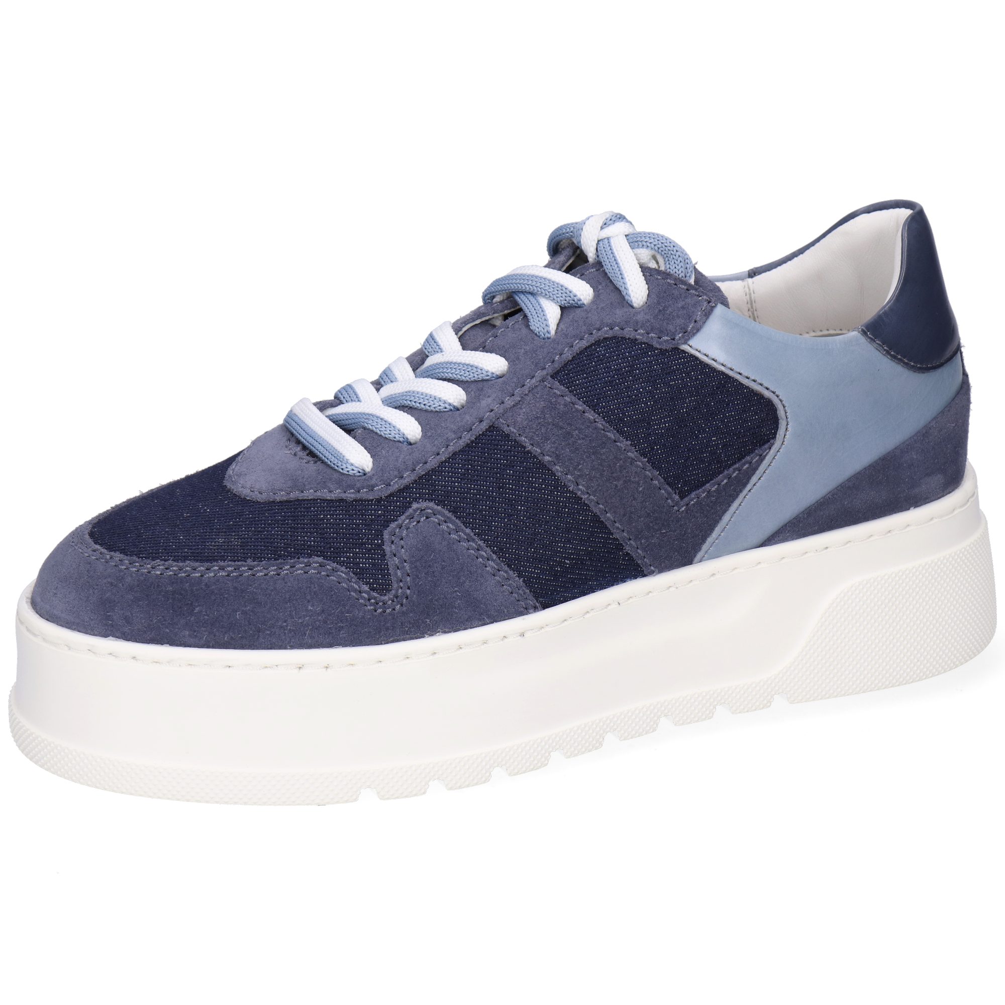 Melvin & Hamilton Alga 2 Leder-Sneakers für Damen Sneaker Plateausohlen, Echtes Leder, Herausnehmbare Innensohle
