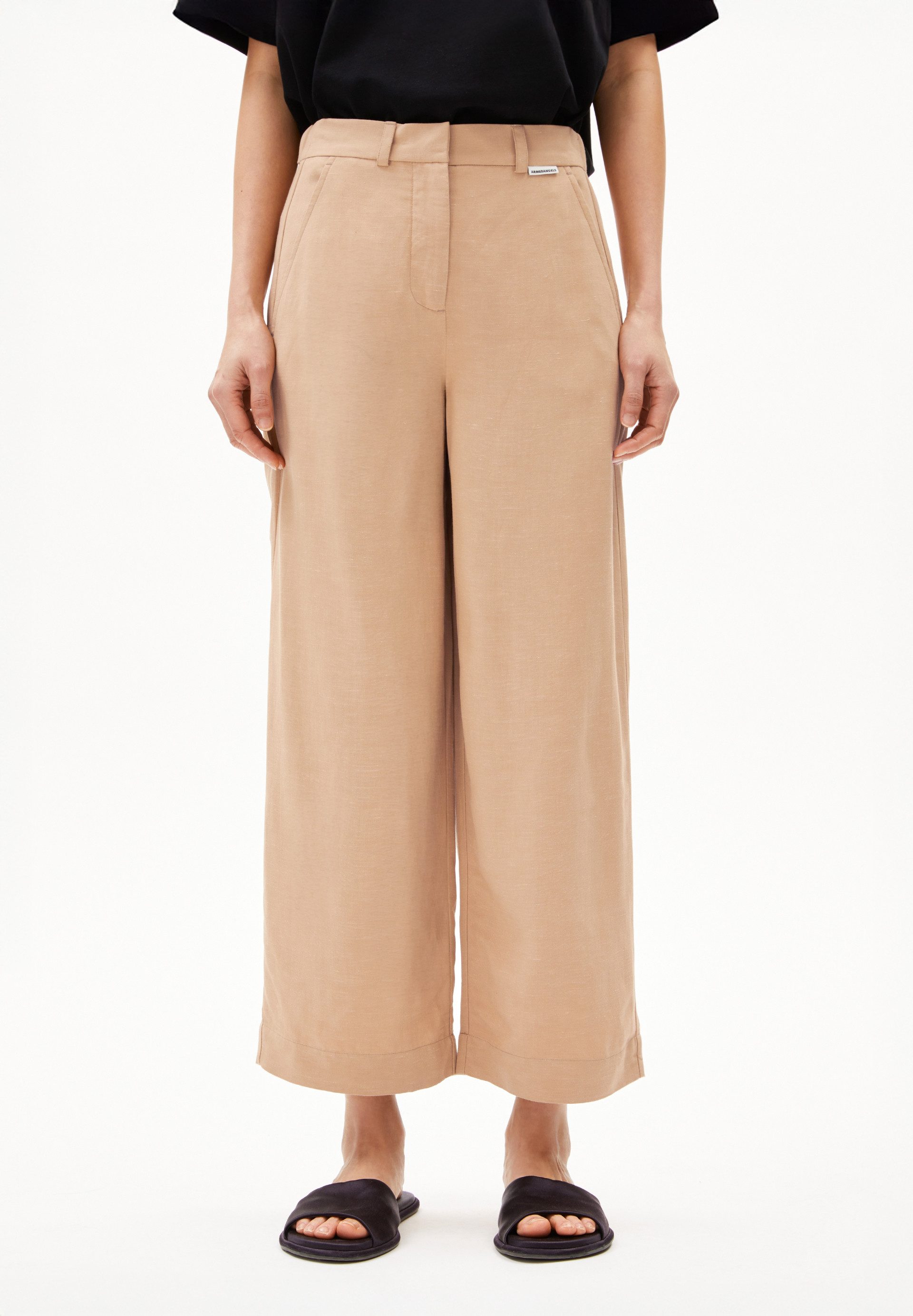 Armedangels Stoffhose CAARUNUS LINO Webhose aus günstig online kaufen