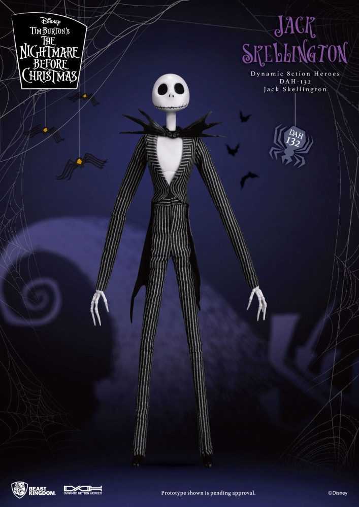 Actionfigur Nightmare before Christmas 8ction Heroes Actionfigur 1/9 Jack 21 cm