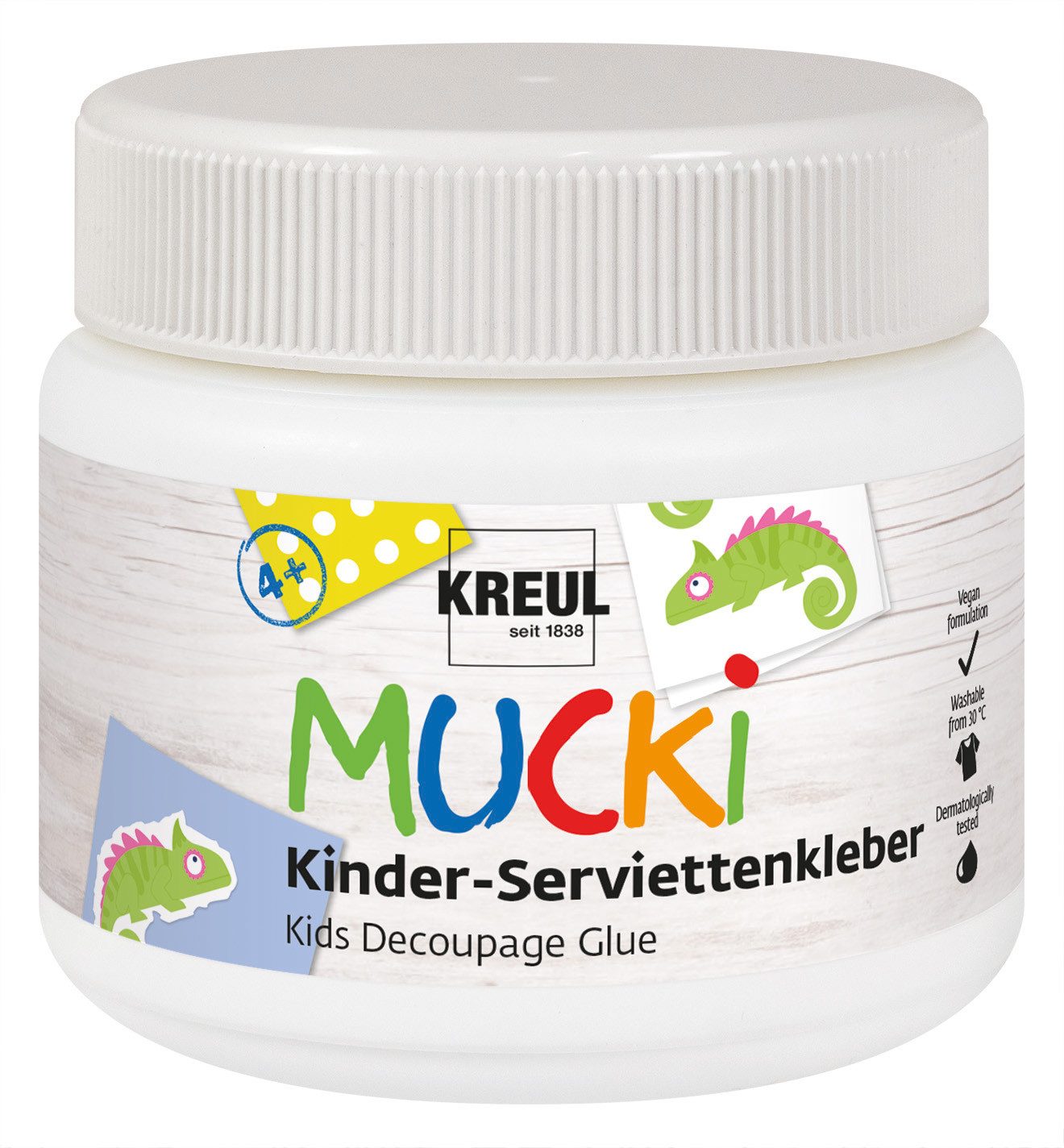 C. KREUL Klebeband MUCKI Kinder-Serviettenkleber 158g / 150ml