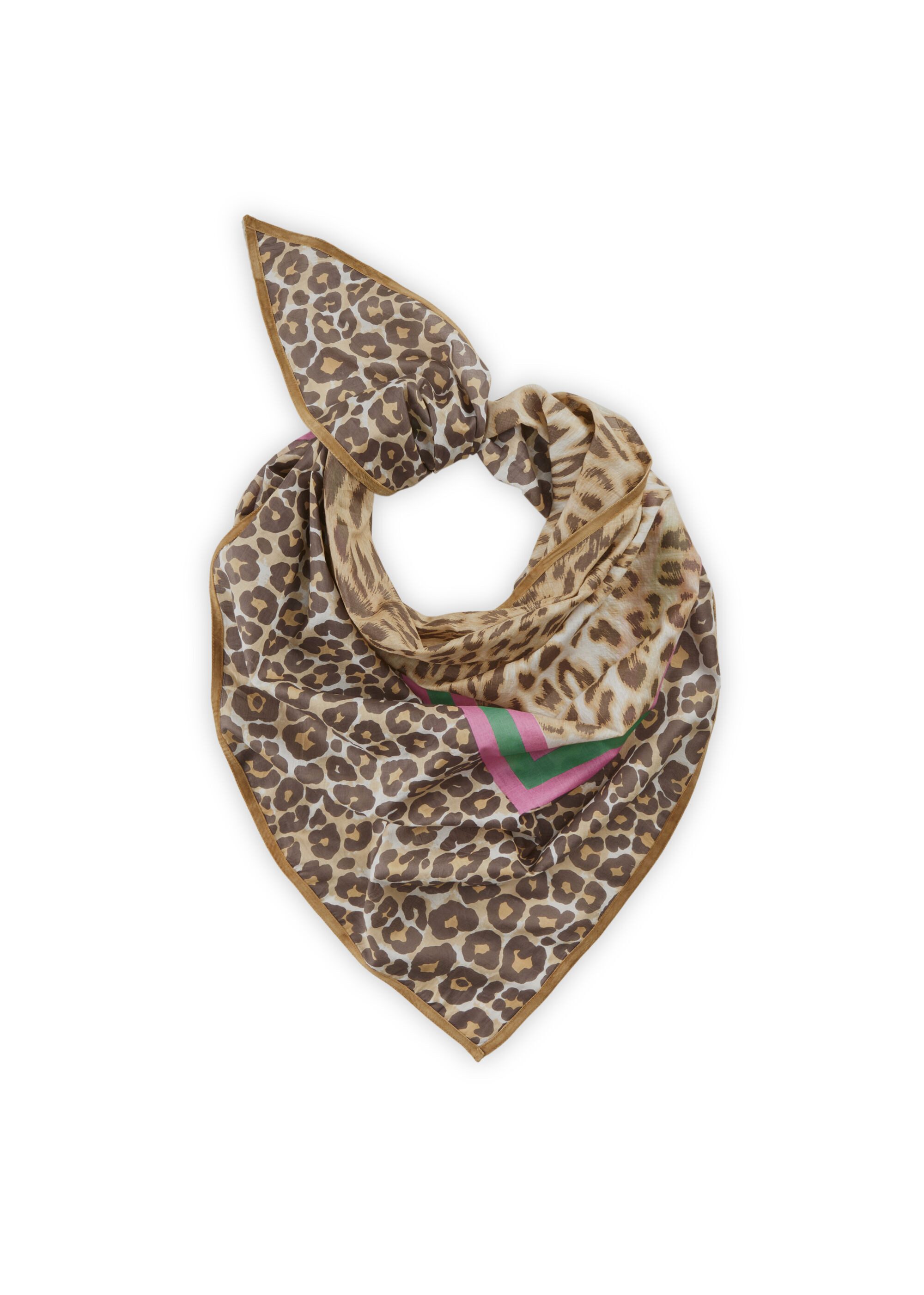 Codello Dreieckstuch, (1-St), mit Leo-Muster