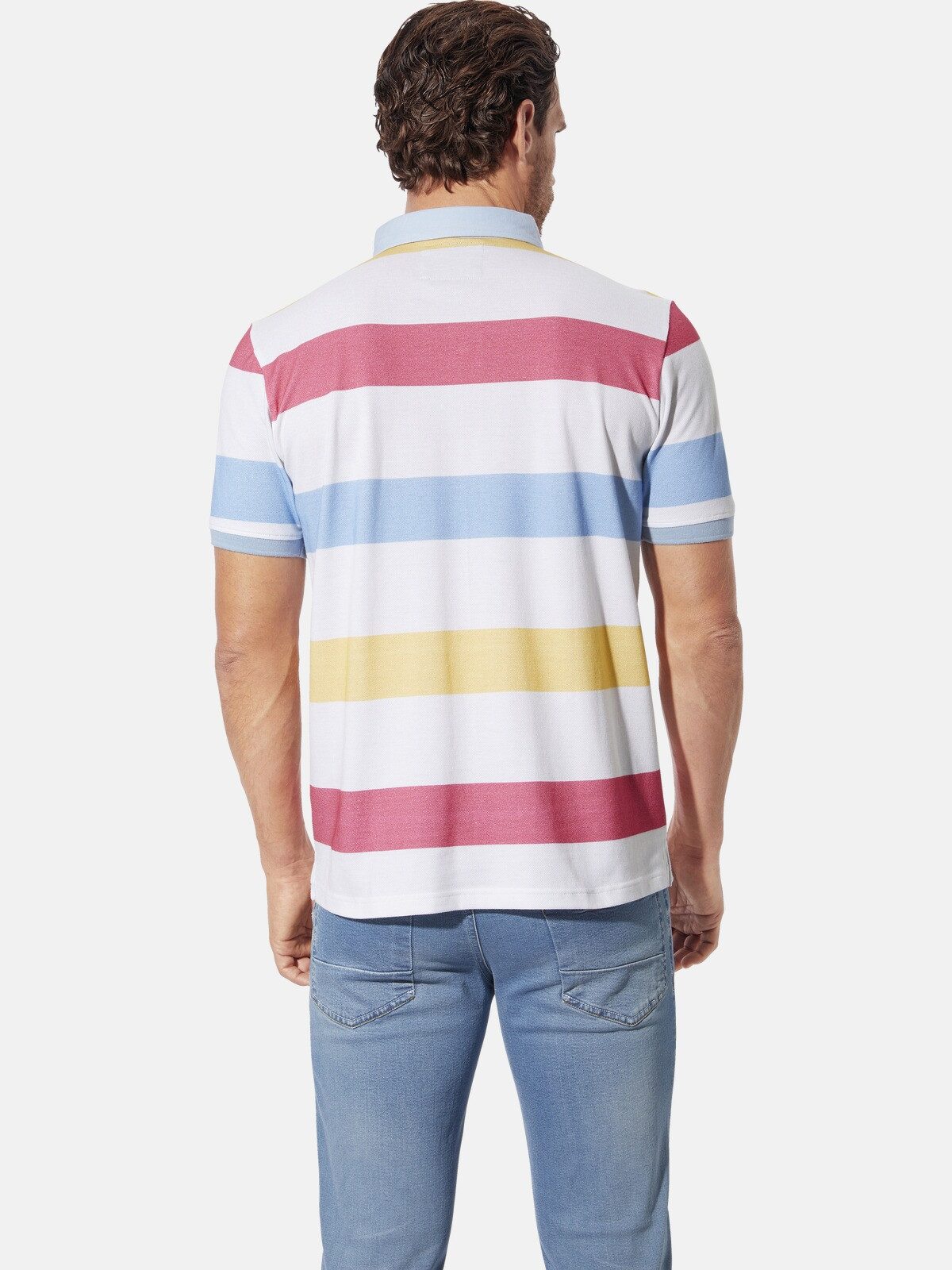 Babista Poloshirt ELDUN mit bunten Streifenmuster