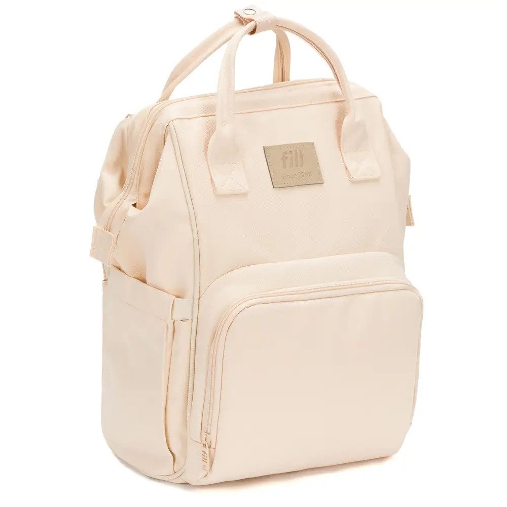 Fillikid Wickeltasche Wickelrucksack Barcelona sand beige