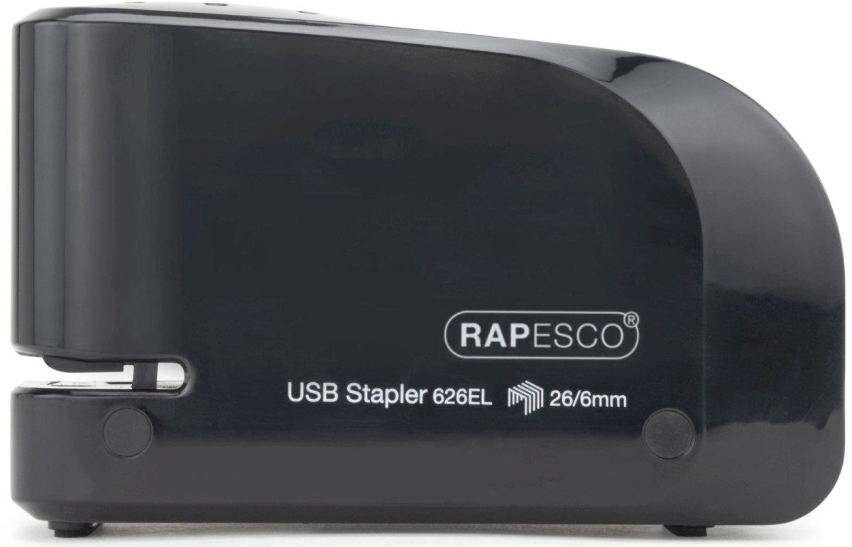 RAPESCO Heftgerät Elektroheftgerät 626EL USB/Batterie schwarz