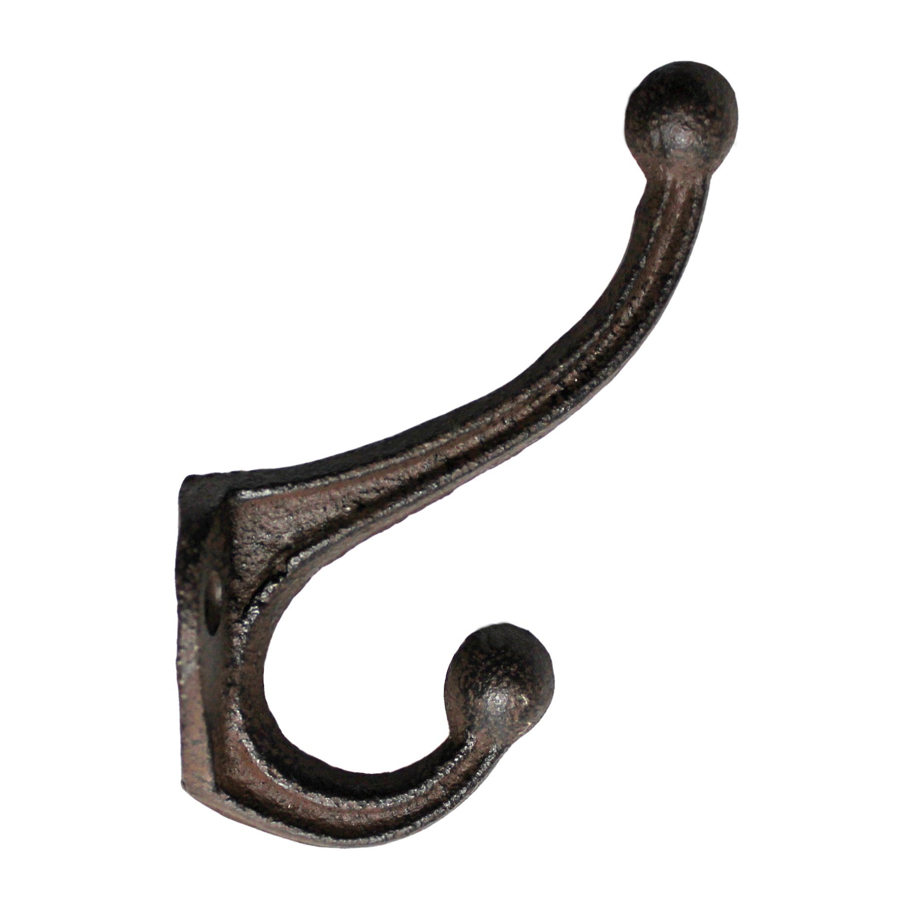 BigDean Kleiderhaken 12 cm Gusseisen Garderobenhaken günstig online kaufen
