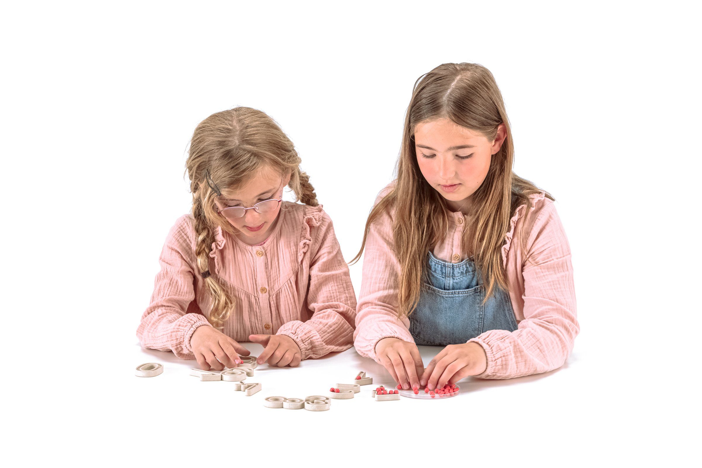 Wissner® aktiv lernen Lernspielzeug Zahlensatz Ziffern Nachspuren, Fühlen & Verknüpfen, Menge RE-Wood® (11-St), RE-Wood®