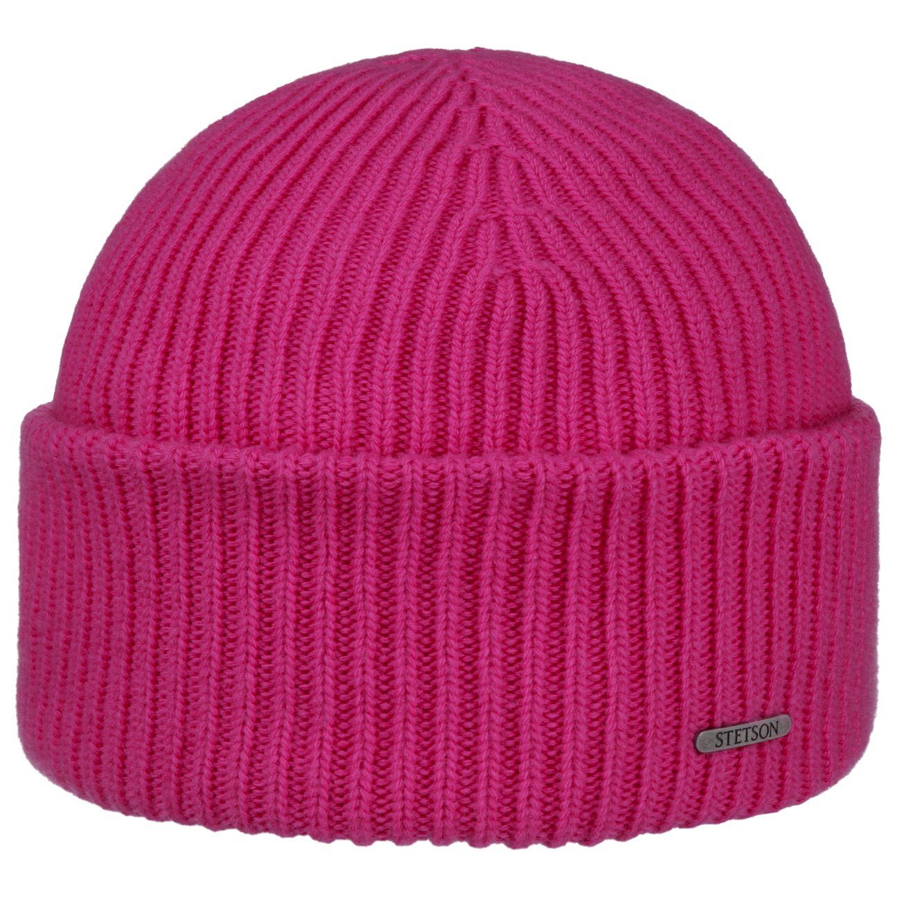 Stetson Beanie (1-St) Mütze mit Umschlag, Made in Italy