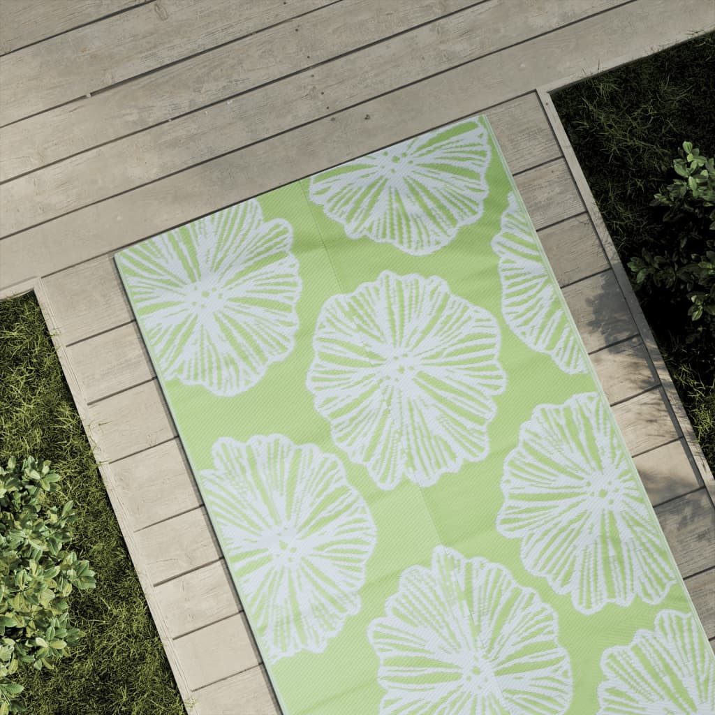 Outdoorteppich Outdoor-Teppich Grün 80x150 cm PP, vidaXL