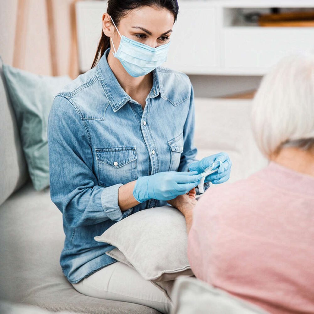 siegmund care Einweghandschuhe INTCO SYNGUARD® Schutz gegen Bakterien, Viren und Pilze (EN ISO 374-5:20219)