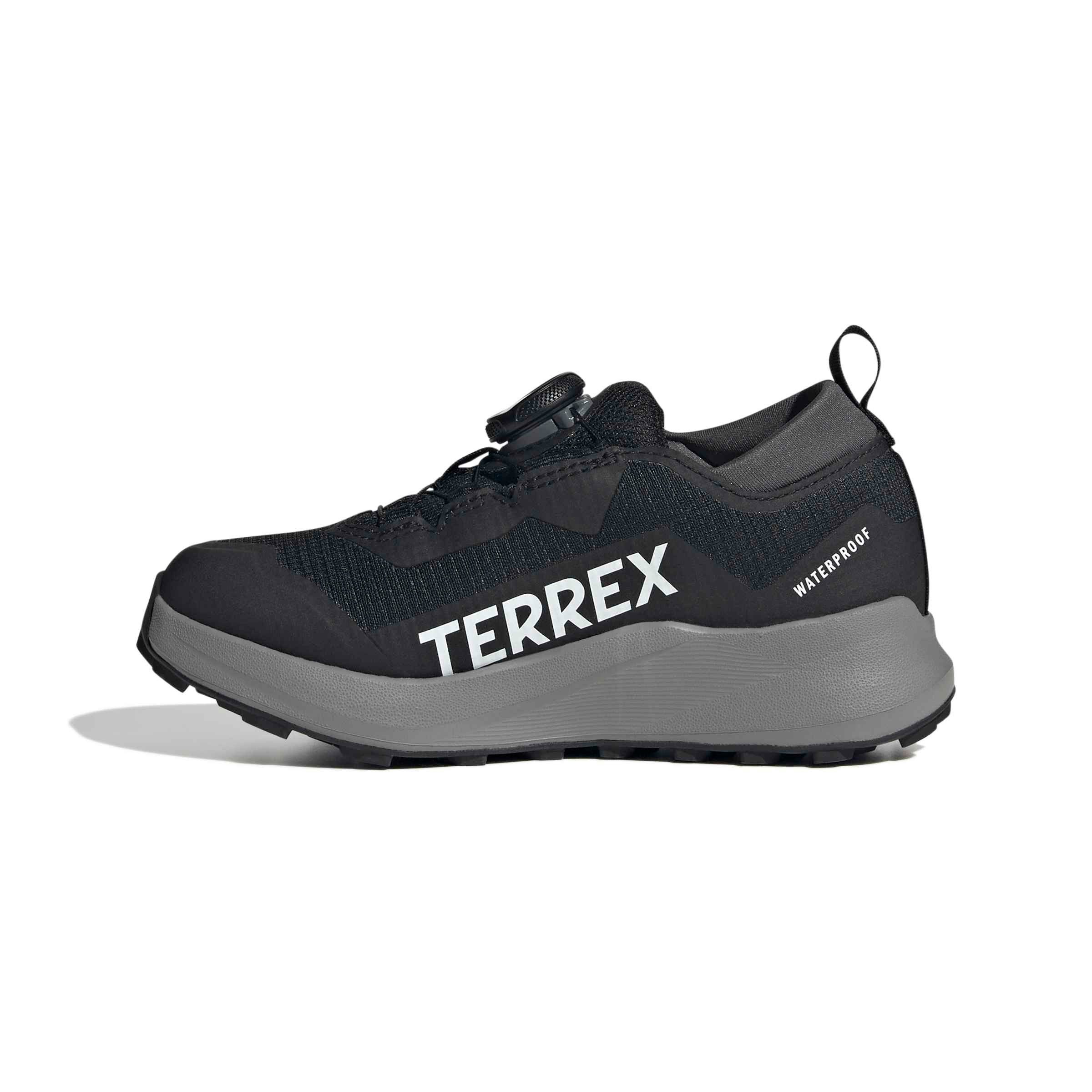 adidas Performance Terrex Agravic Boa 2026 (BOA-Schnürsystem) schwarz/graphitegrau Kinder Laufschuh
