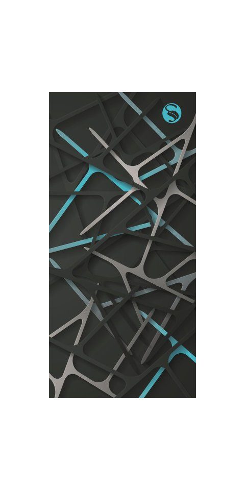 Stark Soul® Multifunktionstuch Neckwarmer Multifunktionstuch "Abstract", mit Motivdruck