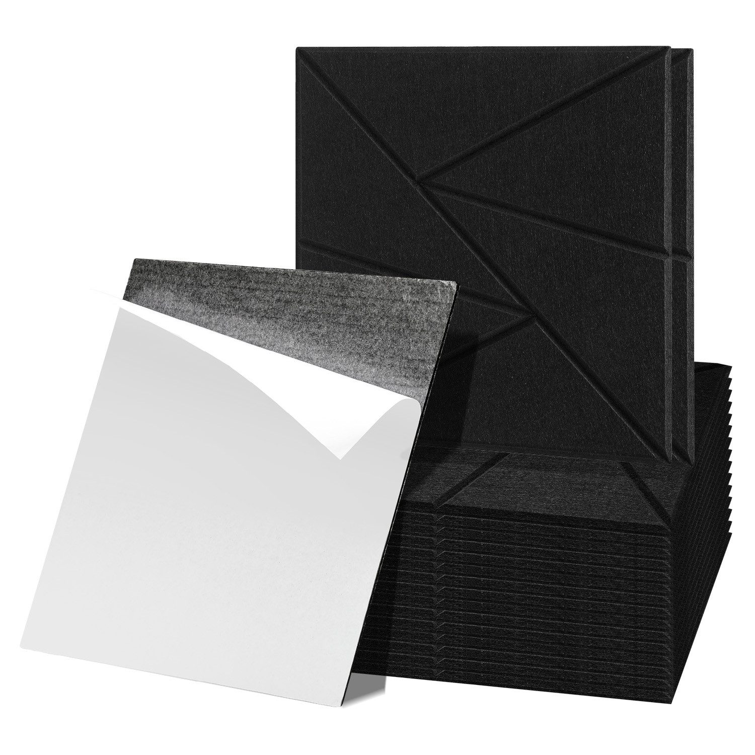 Clanmacy Akustikplatte 18 stuks Akustikplatten Quadratisch günstig online kaufen