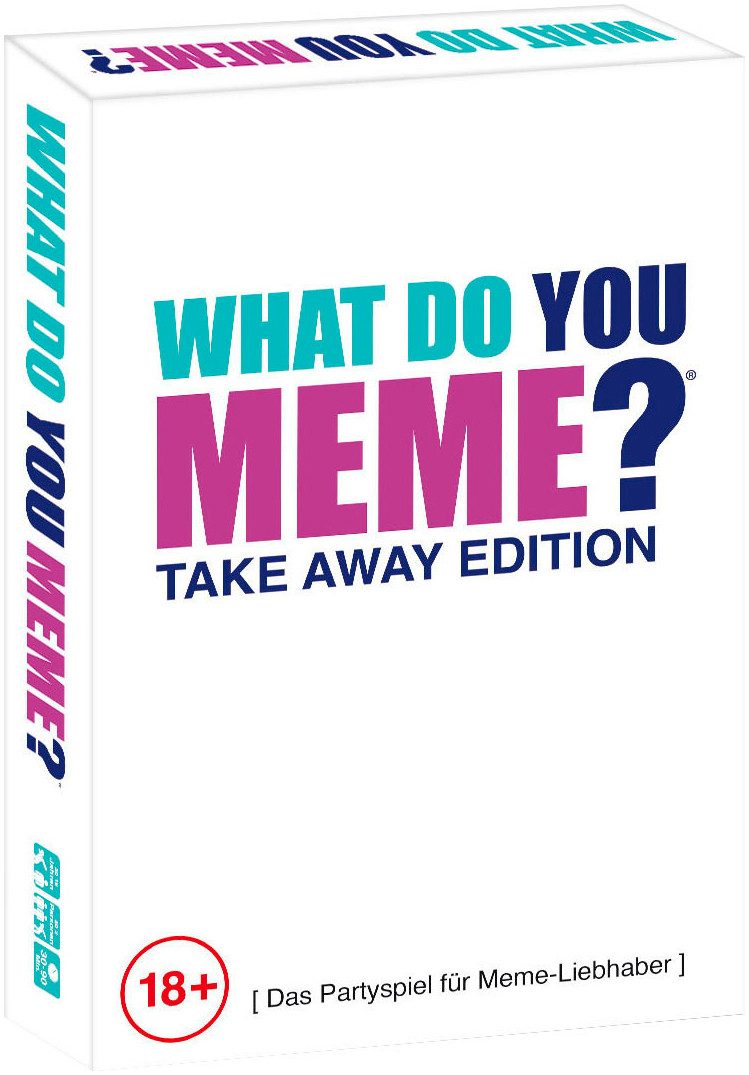 HUCH! Spiel What do you meme - Take Away-Edition, Partyspiel