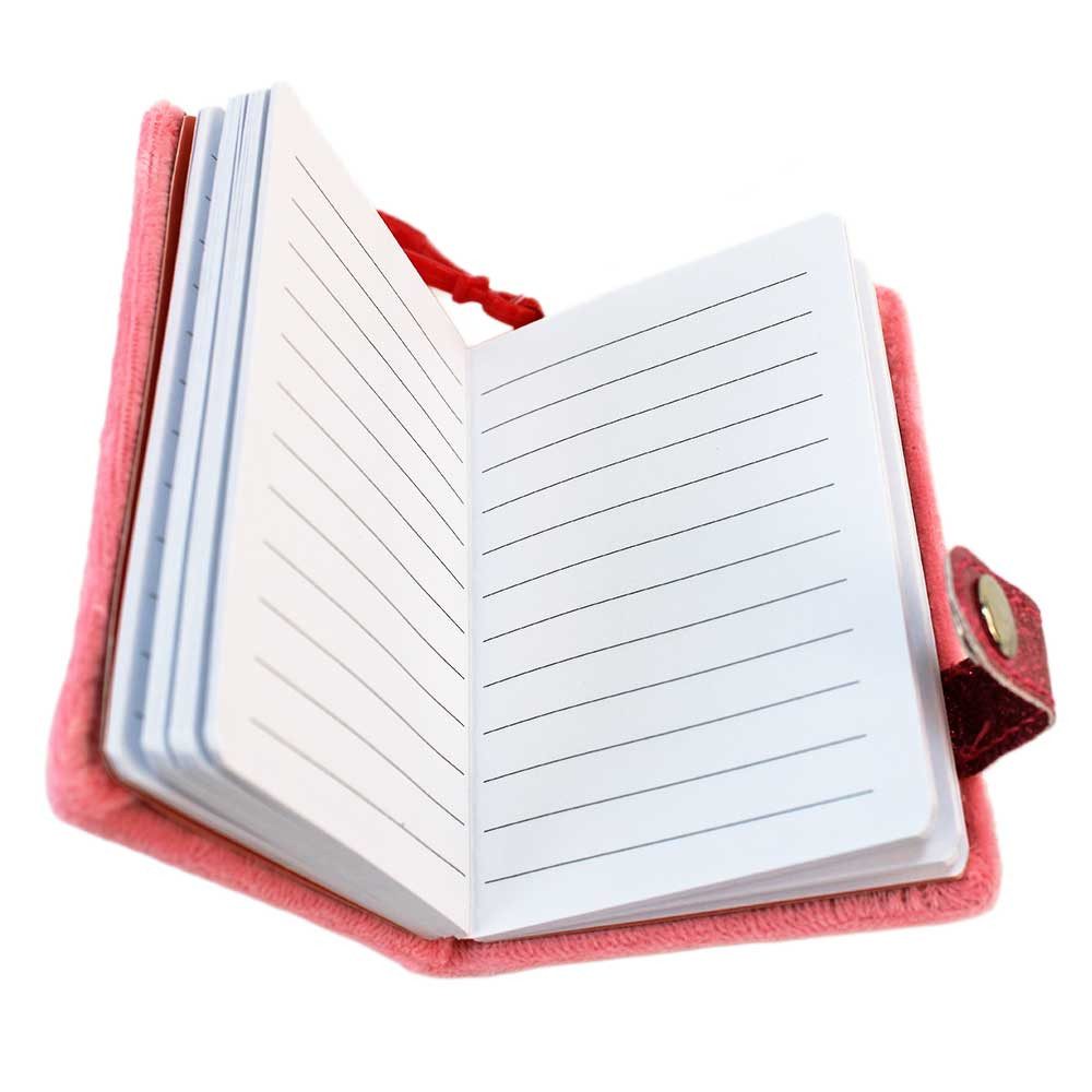 SANRIO Notizbuch Hello Kitty Notizbuch Mini mit Plüsch - ca. 10 cm
