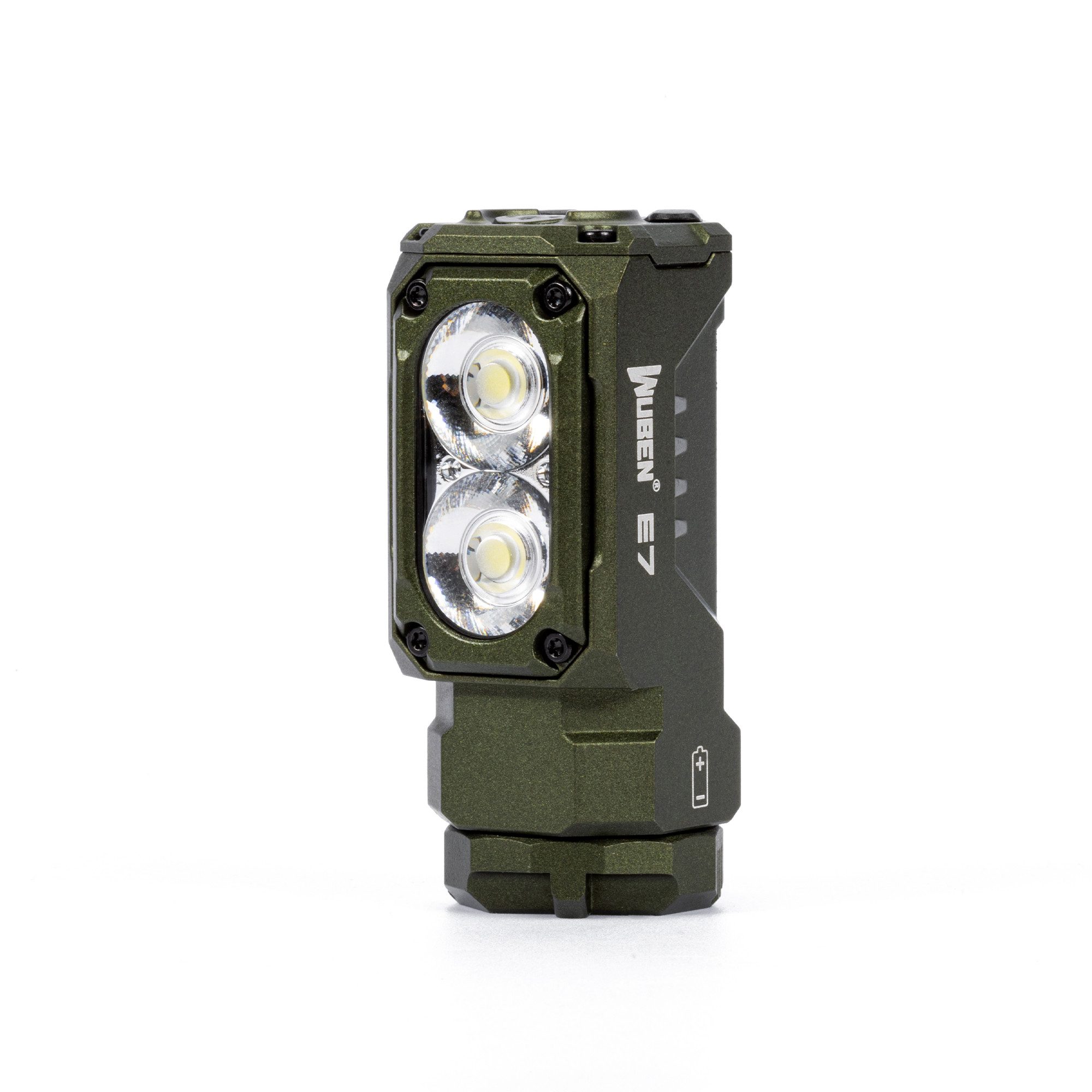 Wuben LED Taschenlampe WUBEN E7 Mini LED-Taschenlampe, 1800 Lumen, magnetisch, IP68