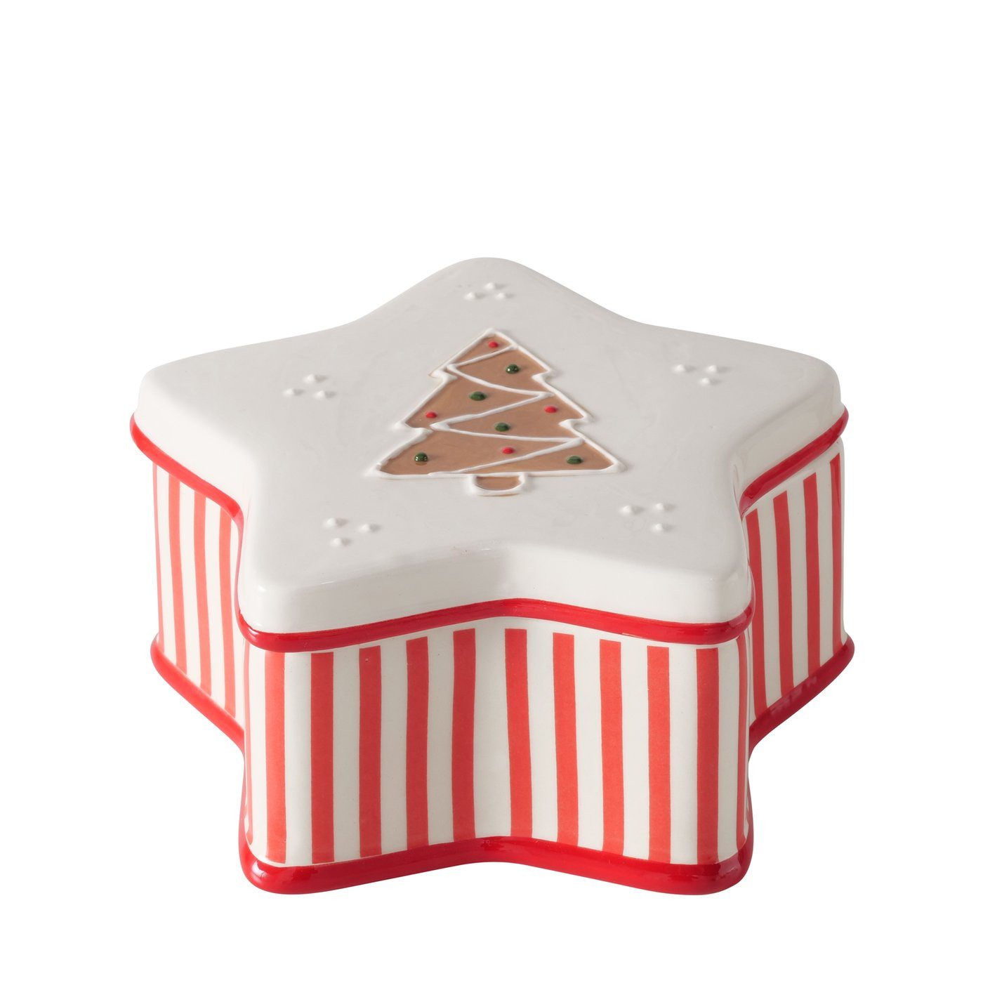 BOLTZE GRUPPE GmbH Vorratsdose GINGER, Stein, (einzeln, einzeln), Dose in einer Sternenform