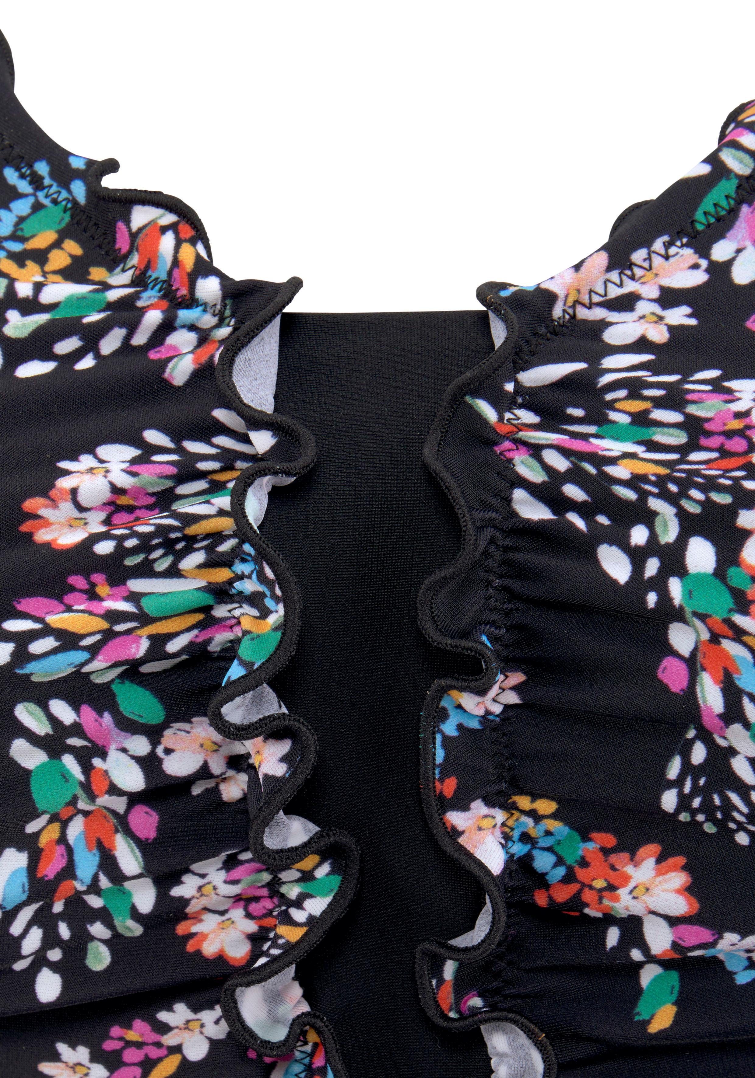 petite fleur Badeanzug mit Shapingeinsatz, mit Unterbrustgummi, mit integrierten Softcups