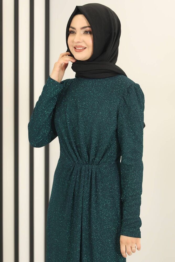 Modavitrini Abendkleid Damen - schimmerndes Kleid günstig online kaufen