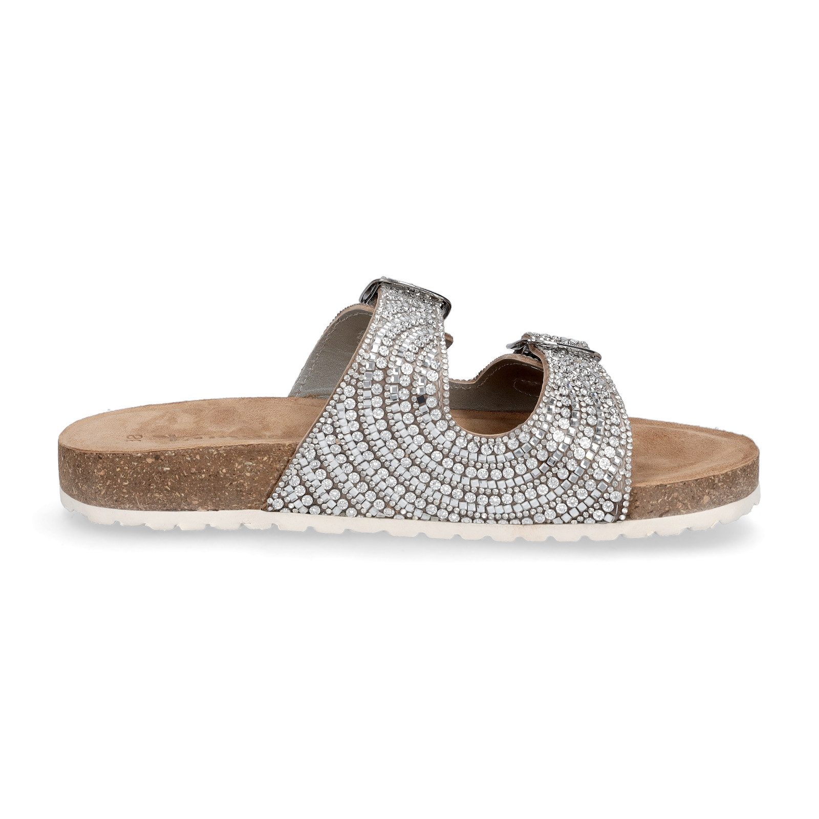 Tamaris Tamaris Damen Pantolette silber Pantolette