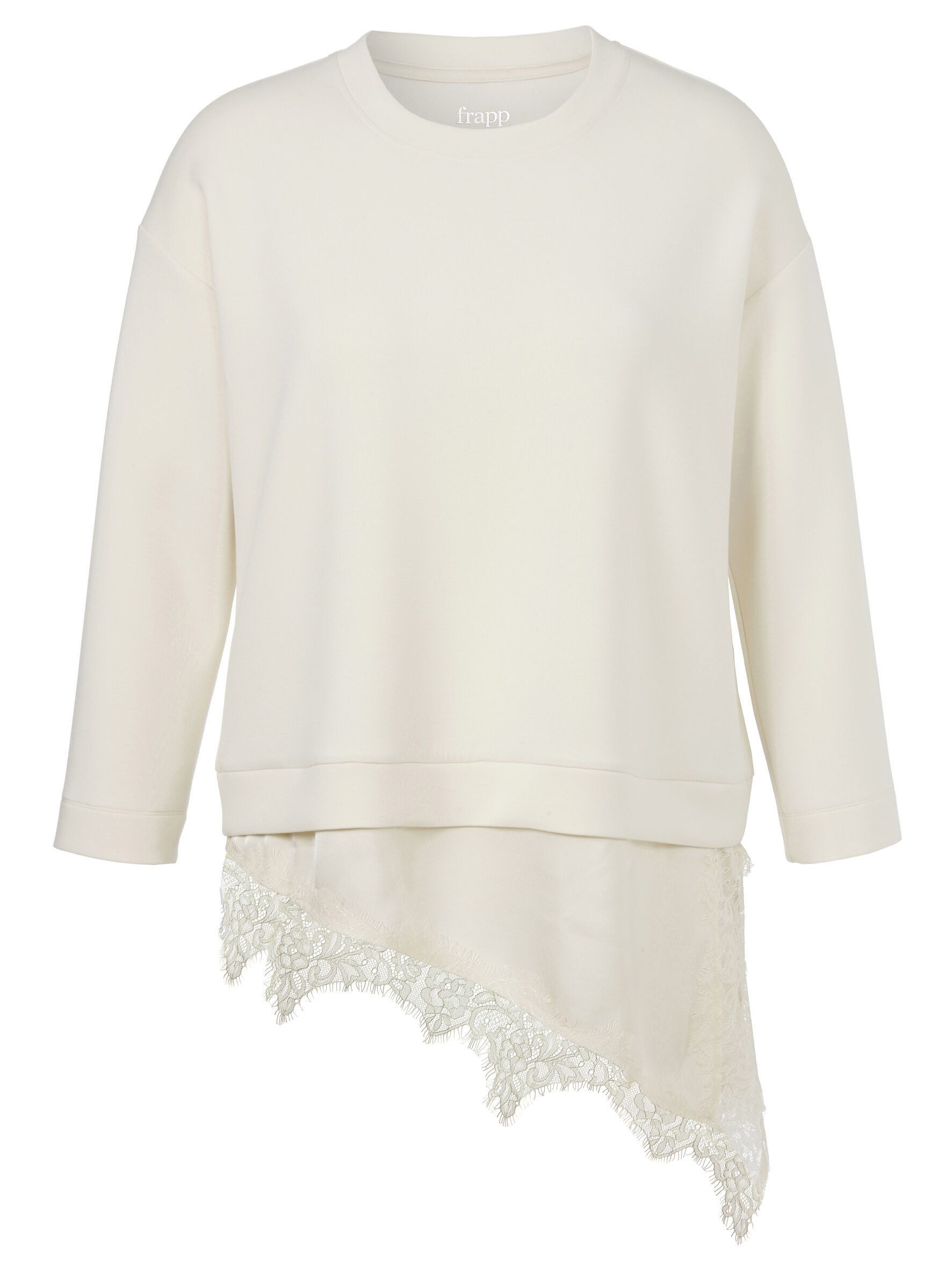 FRAPP Sweatshirt (1-tlg) Große Größen