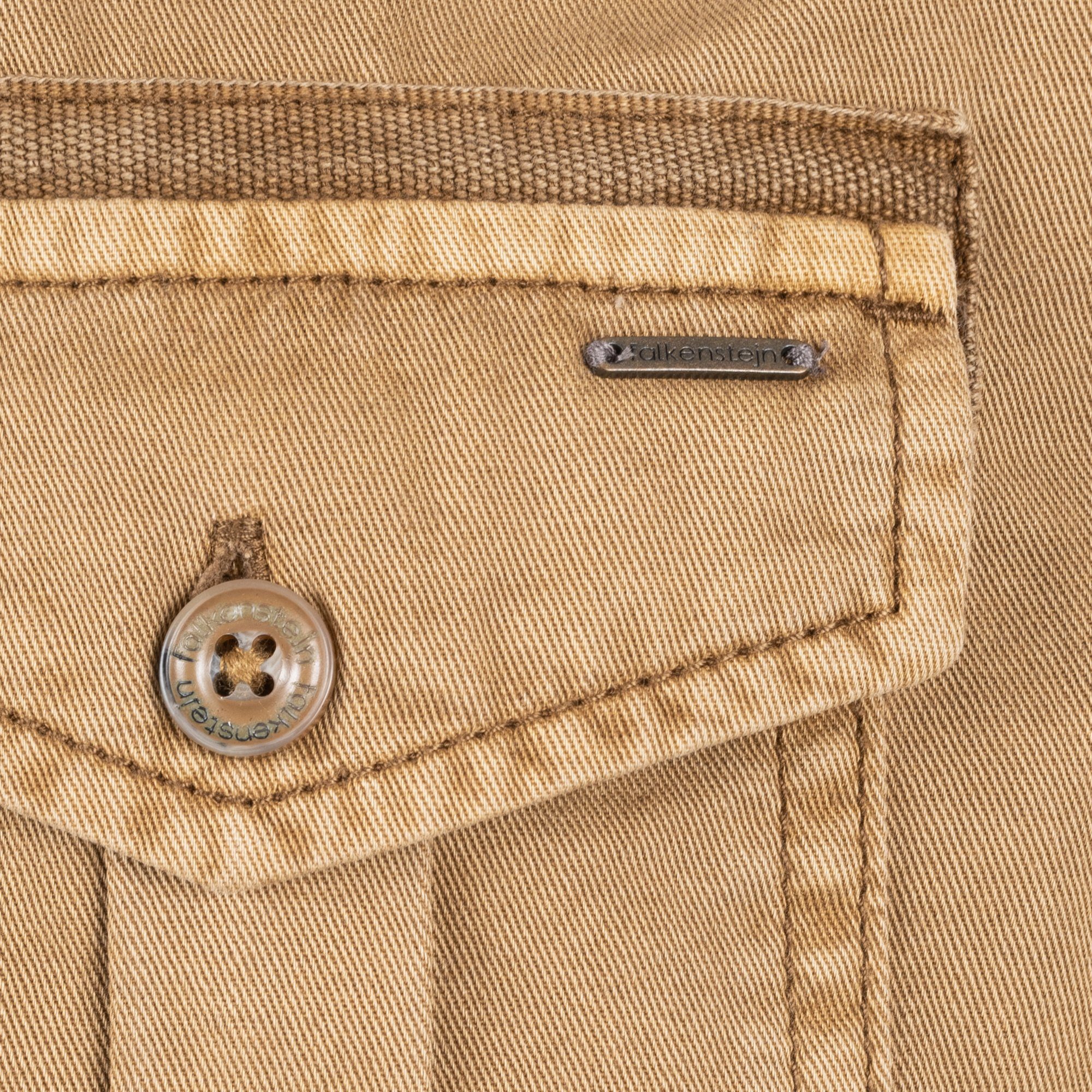 FALKENSTEJN Langarmhemd Herrenhemd - Modell Riccaldo - 100% Baumwolle – Vintage 3 Farben – Bild 5 von 5