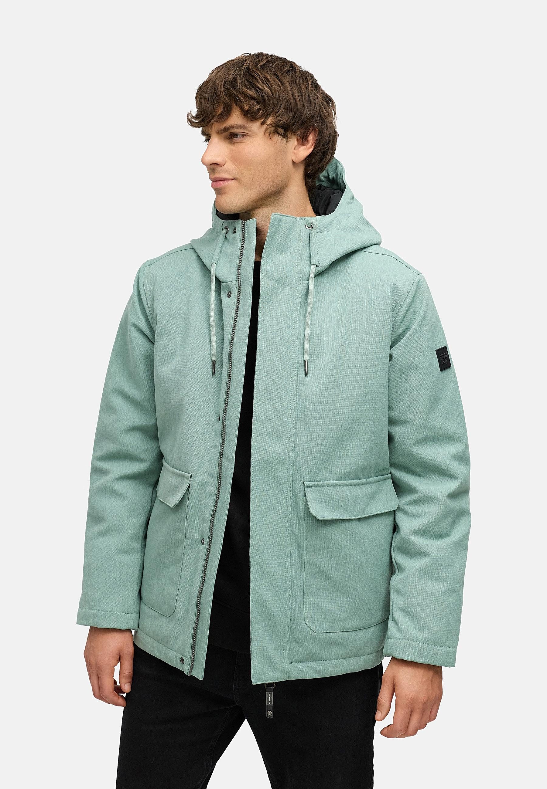 Ragwear Winterjacke Mr Them stylische Herren Outdoorjacke mit großer Kapuze