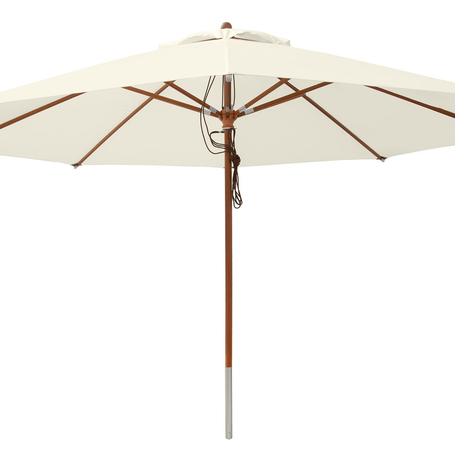 anndora-sonnenschirm Sonnenschirm 4m rund Gartenschirm Marktschirm, günstig online kaufen