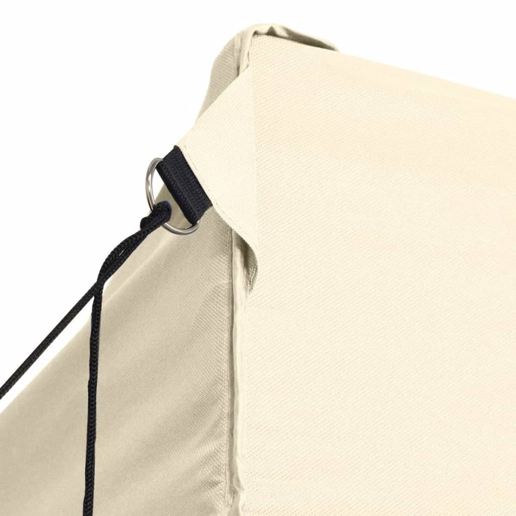 vidaXL Faltzelt, Zelt mit 3 Seitenteilen 3x4,5 m Creme