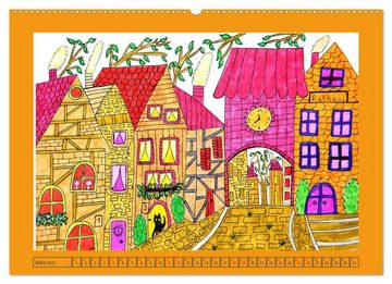 CALVENDO Wandkalender Wohnen mit Charme (Premium, hochwertiger DIN A2 Wandkalender 2023, Kunstdruck in Hochglanz)