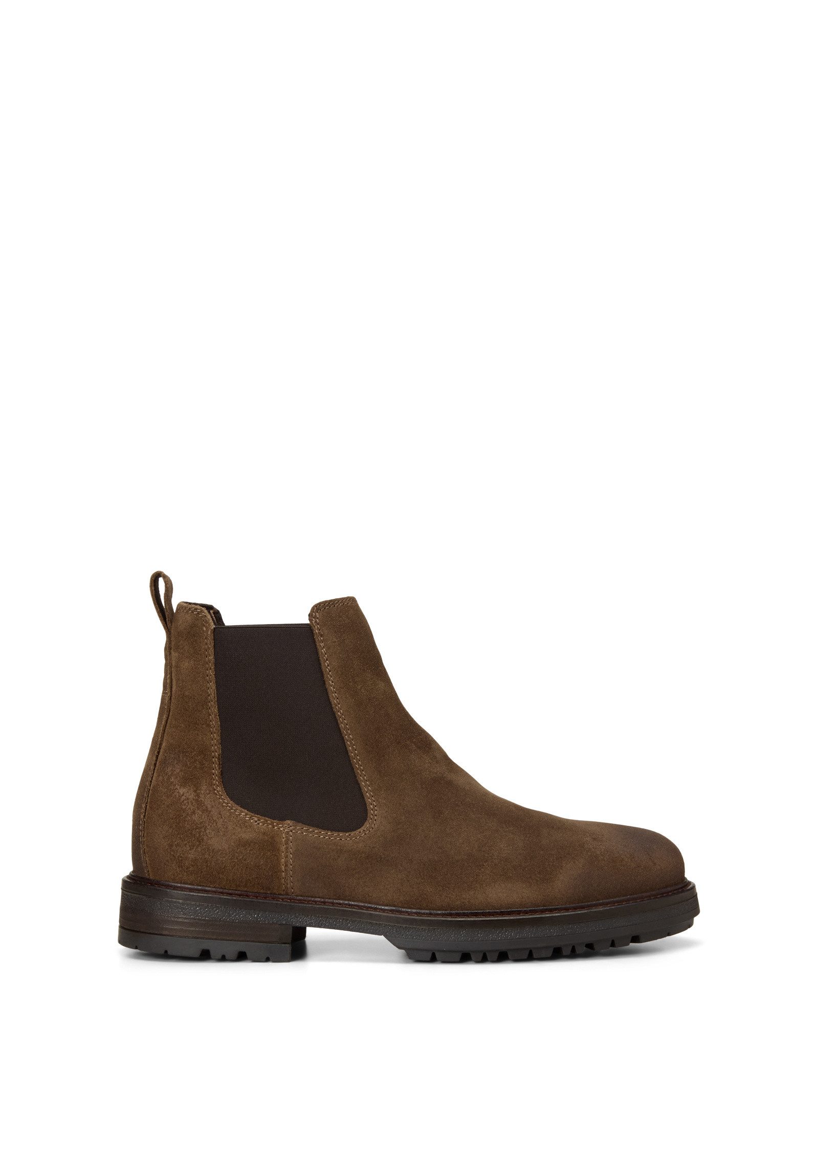 Marc O'Polo aus geöltem Veloursleder Chelseaboots