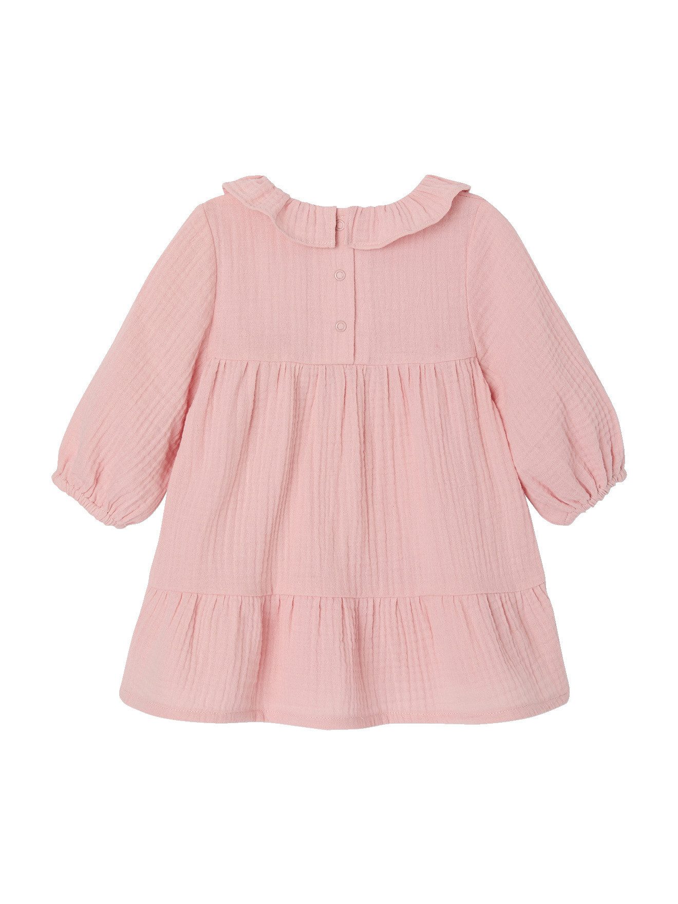 vertbaudet Minikleid Musselinkleid Mädchen Baby