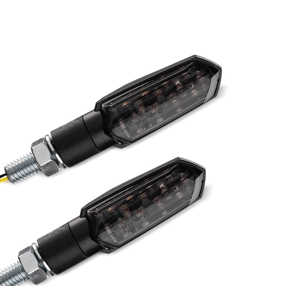 Lumitecs Blinker LED Blinker für Aprilia SX 125 / RX 125 E-Prüfzeichen TX10 schwarz get