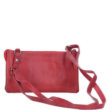 The Skandinavian Brand Umhängetasche The Skandinavian Brand Damen Tasche Leder AVANCO rot (1-tlg)