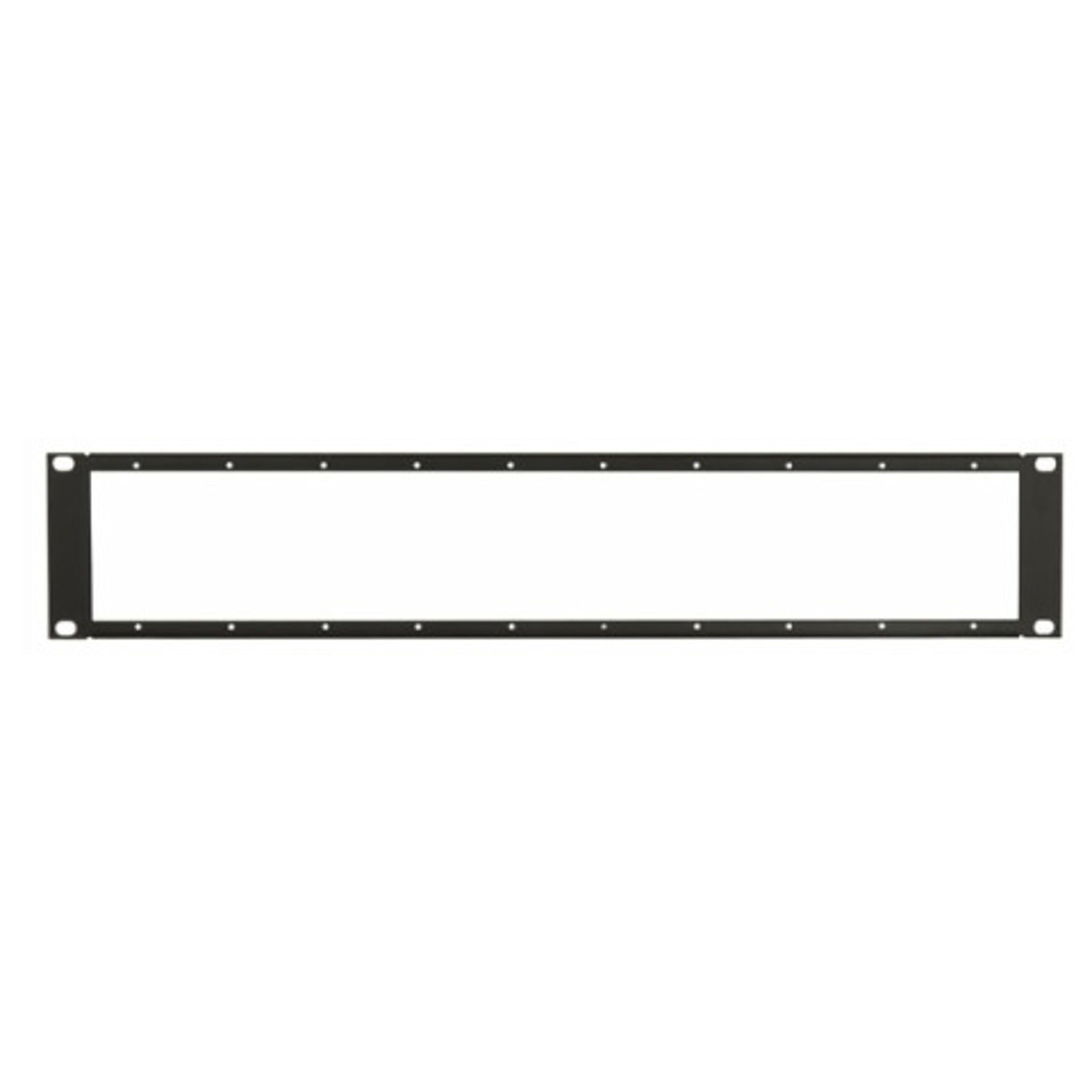 DAP Koffer, 2 HE Rackblende f. Modulsystem 10 Segmente MP-1 - Rackblende