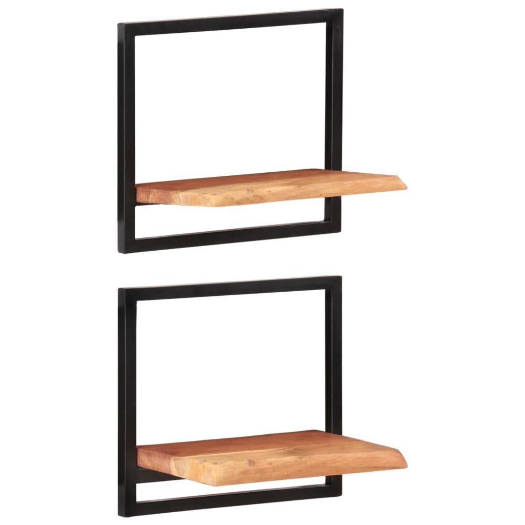 vidaXL Wandregal 40 x 35 x 24 cm (B/H/L), 2er-Set