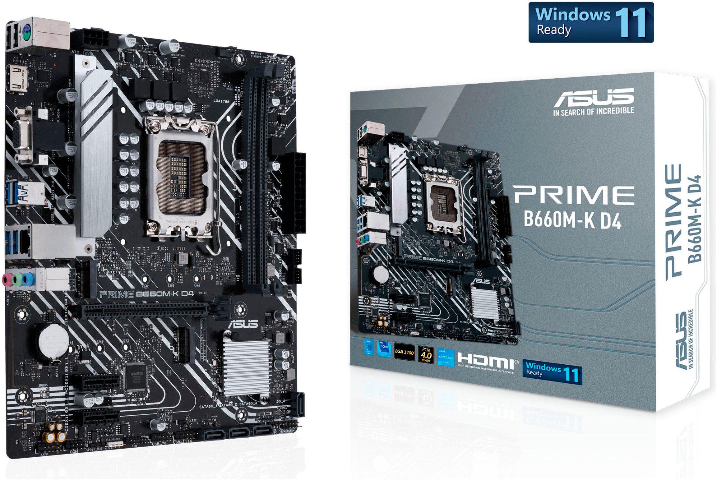 PRIME B660M-K D4 Mainboard