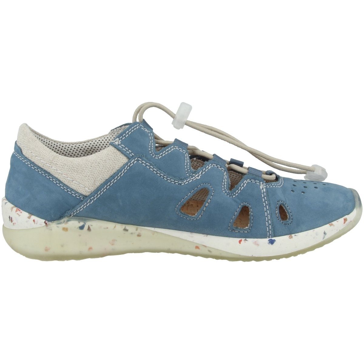 Josef Seibel Ricky Damen 17 blau Schnürschuh