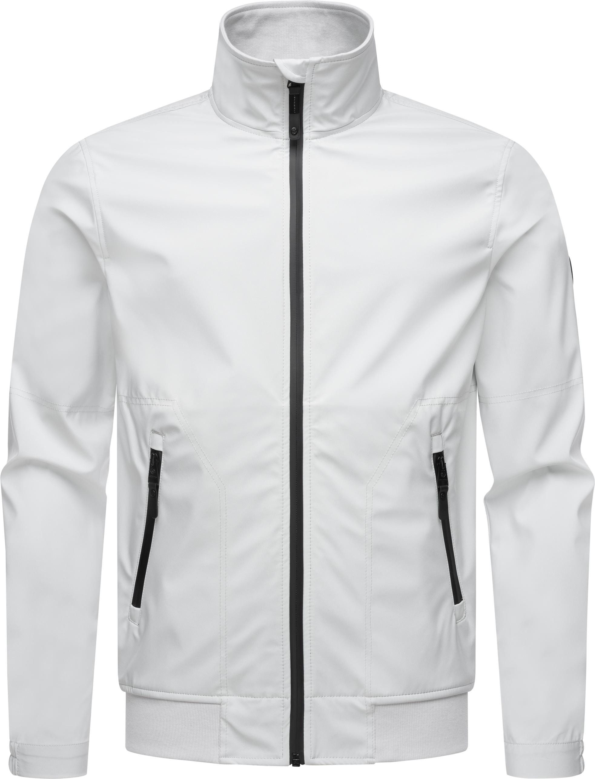 Ragwear Outdoorjacke Collwie wasserdichte Herren Übergangsjacke mit hohem Kragen