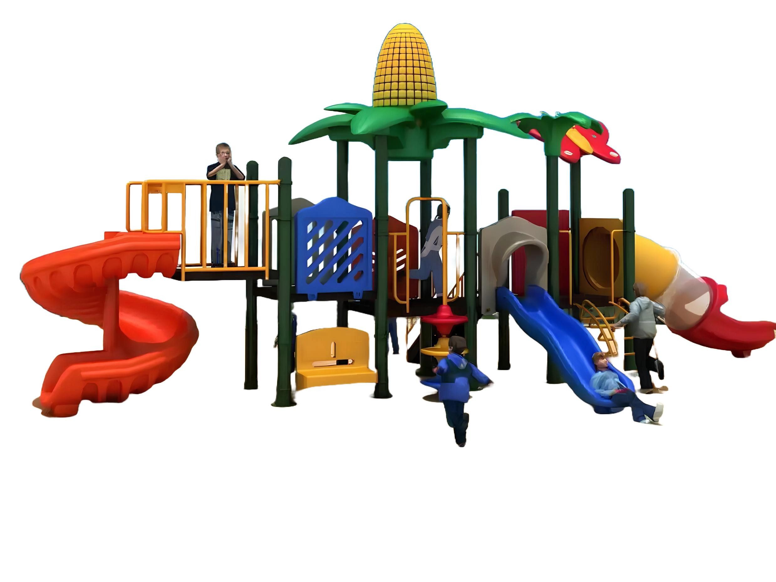 Spielturm Bunter Spielplatz Toys Outdoor Spielplatz aus Kunststoff