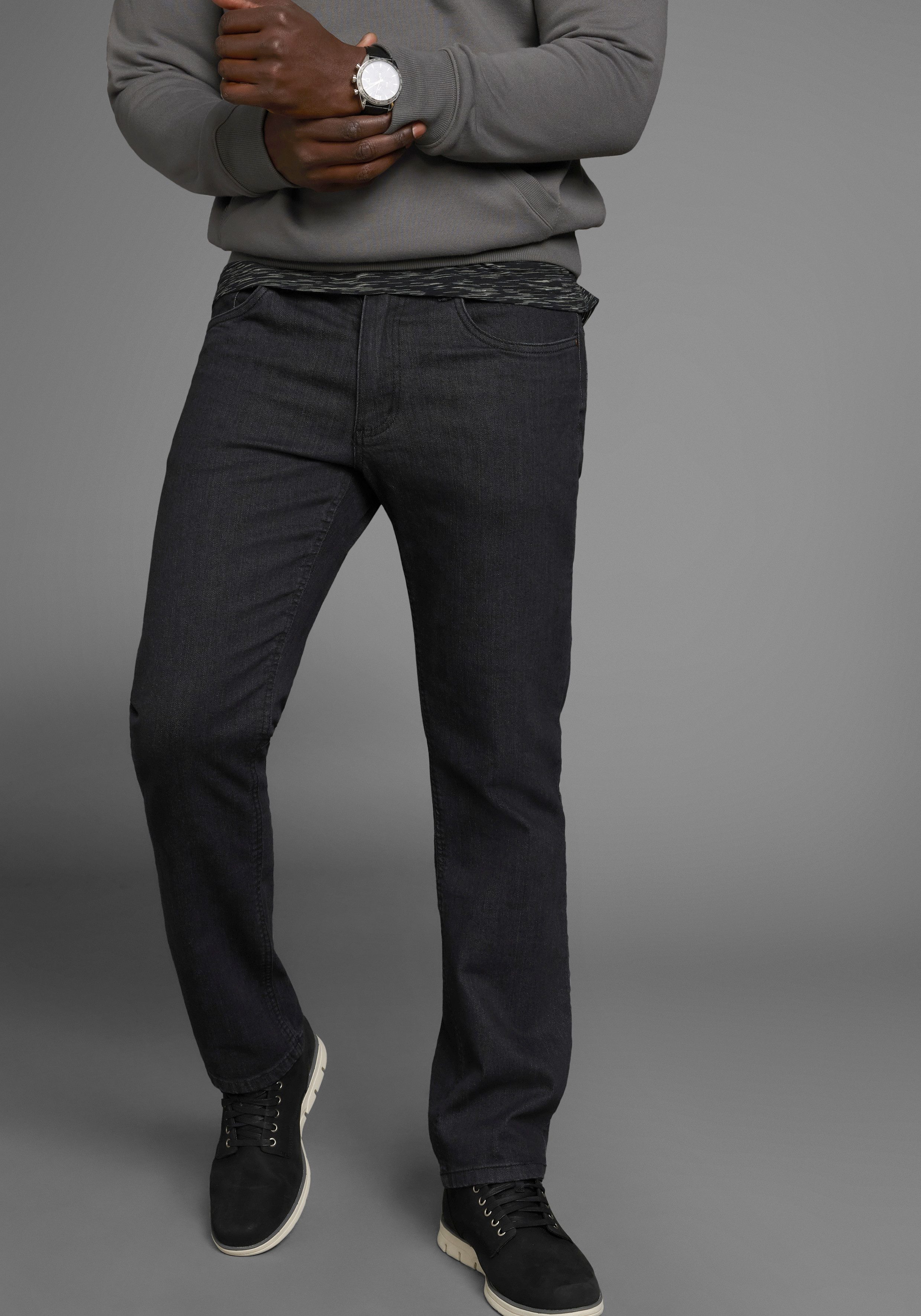 Arizona Stretch-Jeans gerade Beinform, niedrige Leibhöhe, günstig online kaufen