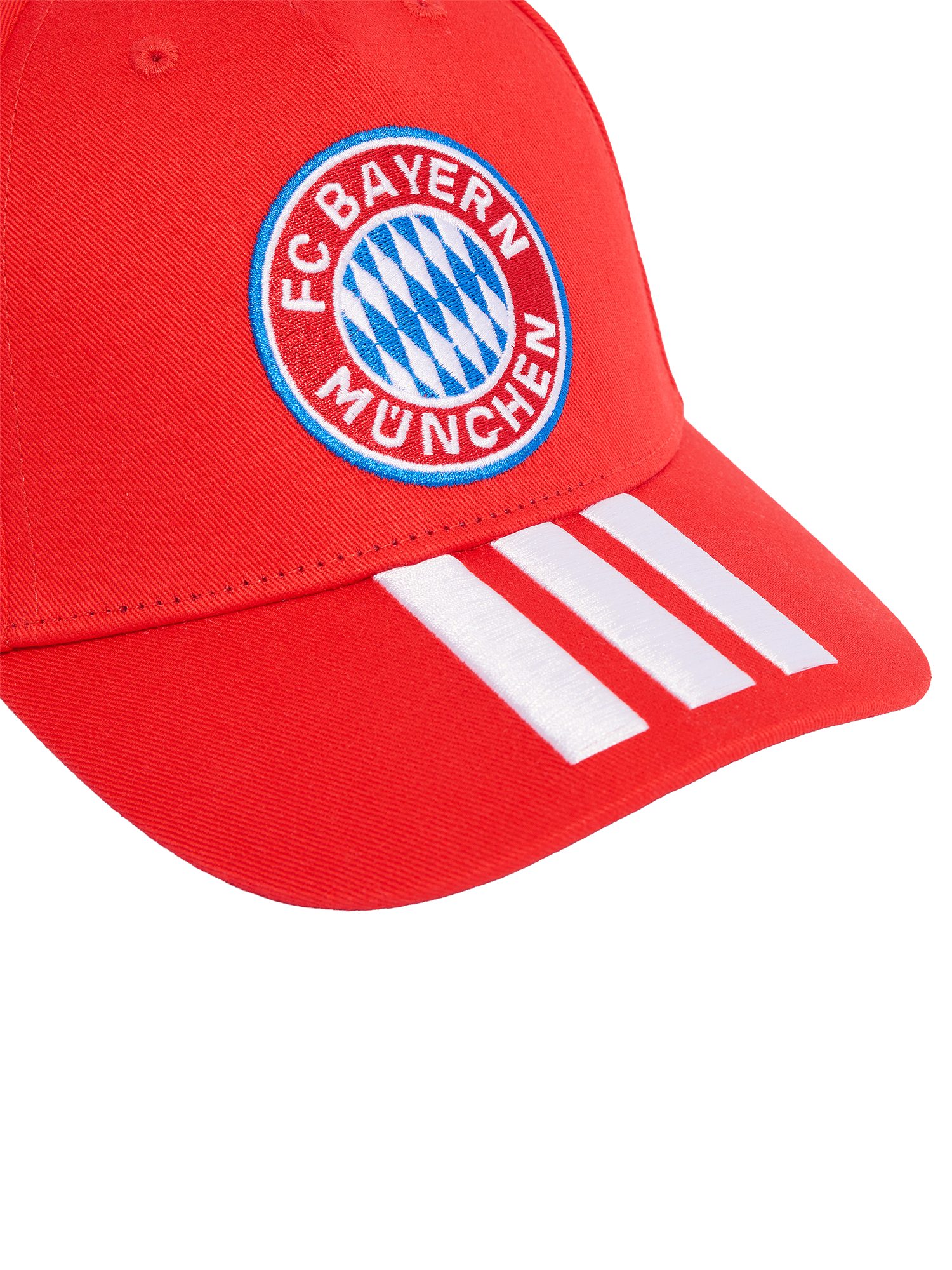 adidas Performance Baseball Cap FC Bayern München I Baseballcap Logo I Kinder I Rot – Bild 3 von 4