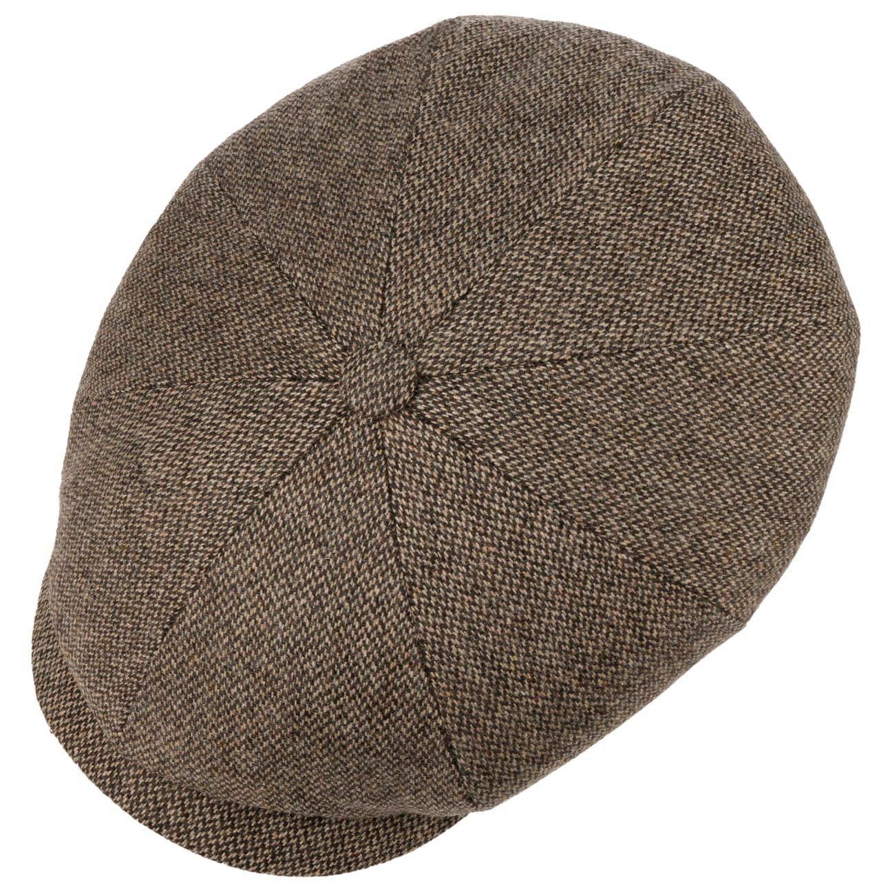 Stetson Flat Cap (1-St) Schirmmütze mit Schirm, Made in the EU