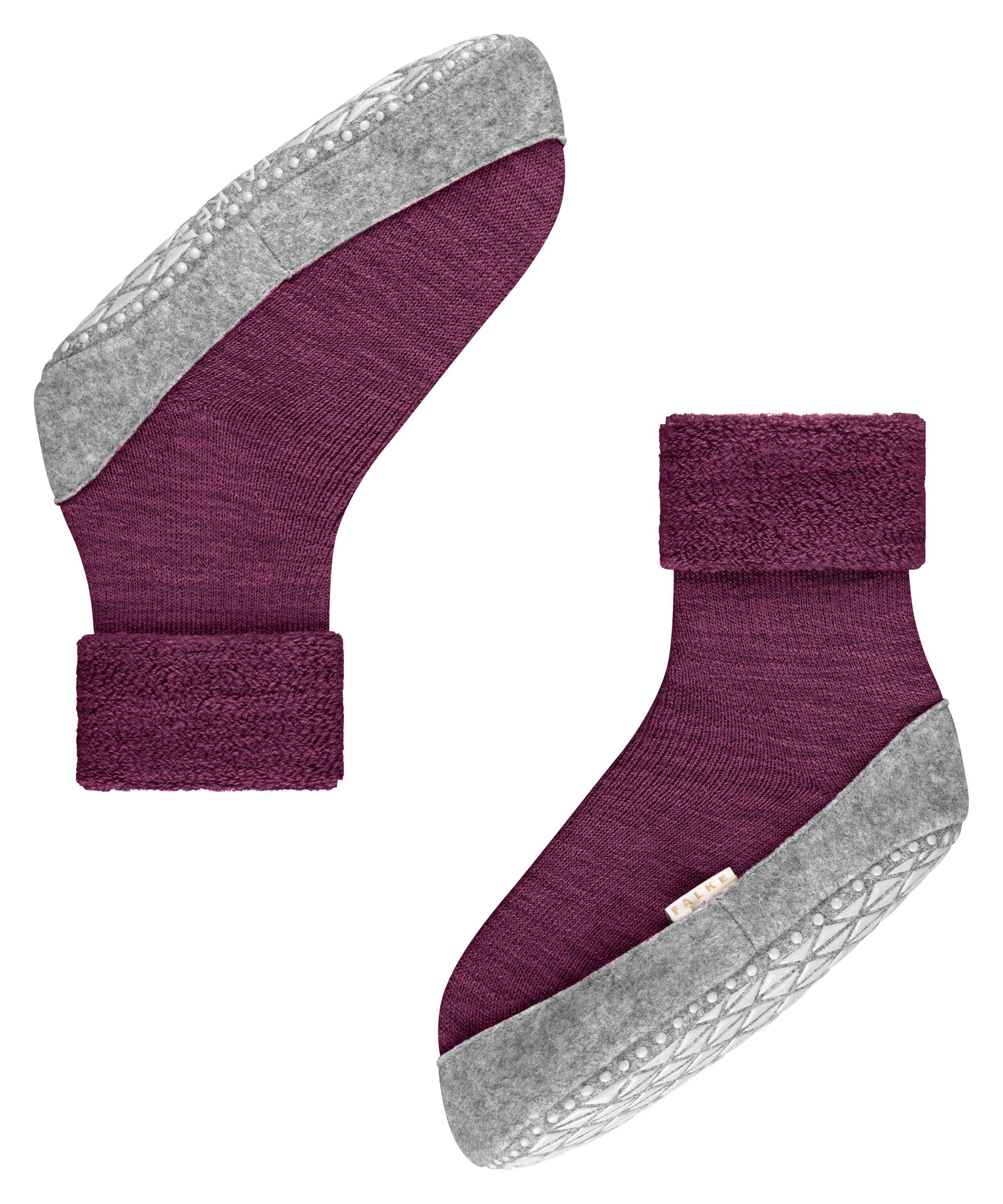 FALKE Socken Cosyshoe (1-Paar) ruby (8486) mel