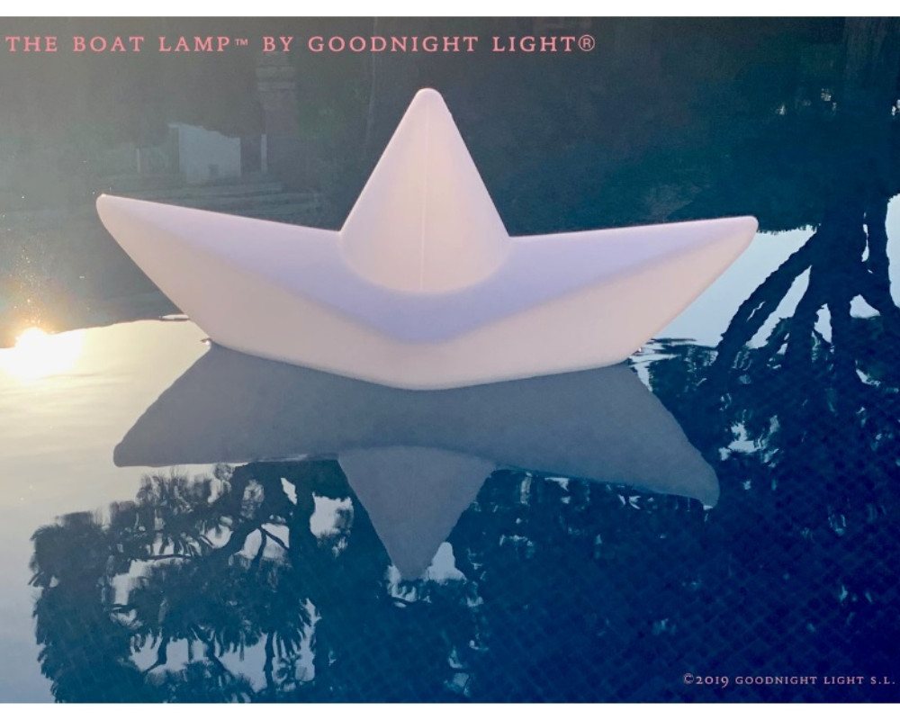 Thumbnail - smart and green Pool-Lampe The BOAT Lamp by Goodnight Light Akku-LED Lampe