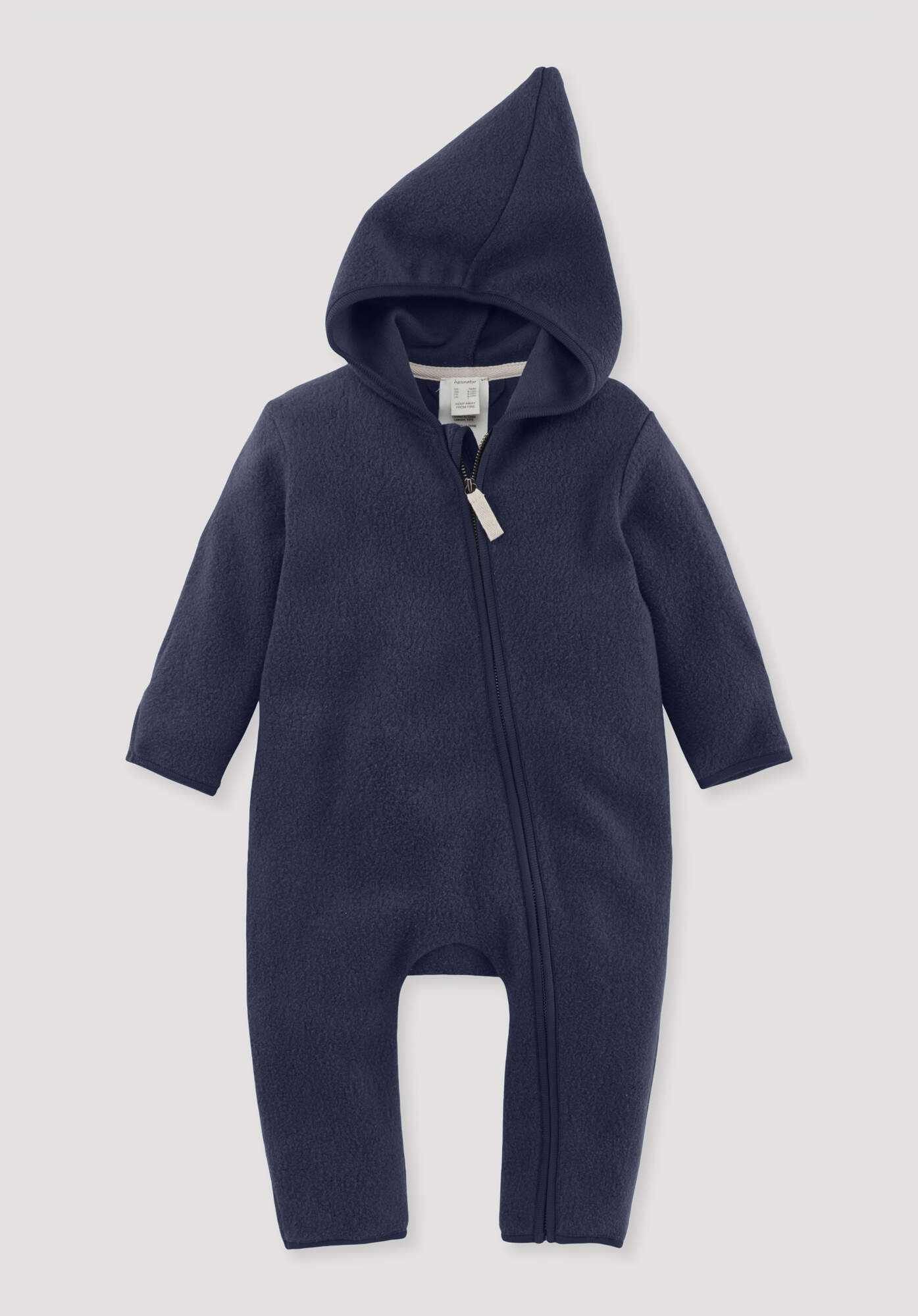 Hessnatur Fleeceoverall aus reiner Bio-Baumwolle (1-tlg) günstig online kaufen
