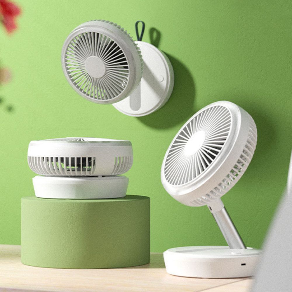 REDOM Tischventilator Tragbarer Ventilator kabelloser USB-Ventilator günstig online kaufen